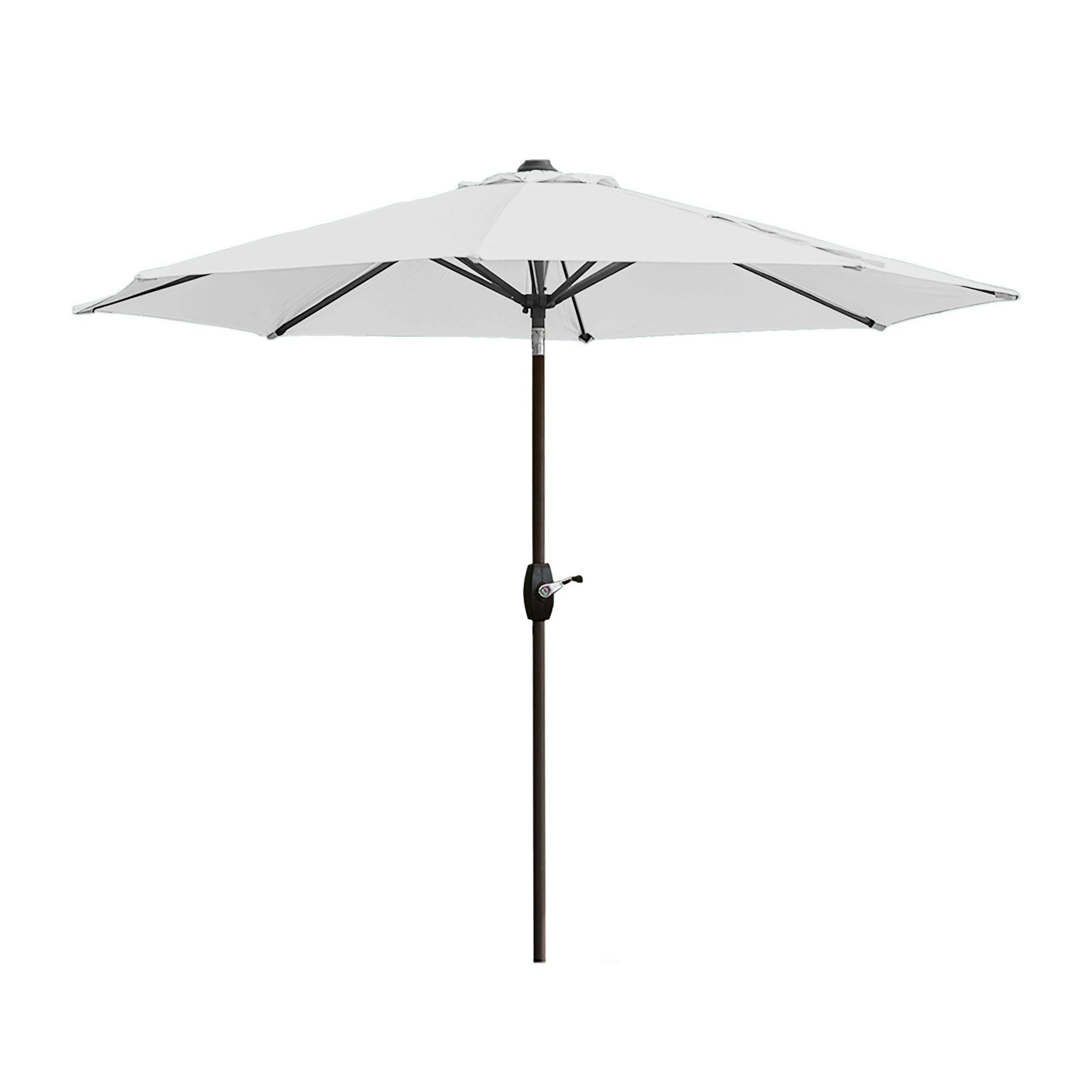 Cabana 9 Ft Patio Umbrella with Bronze Round Base Included - Costaelm