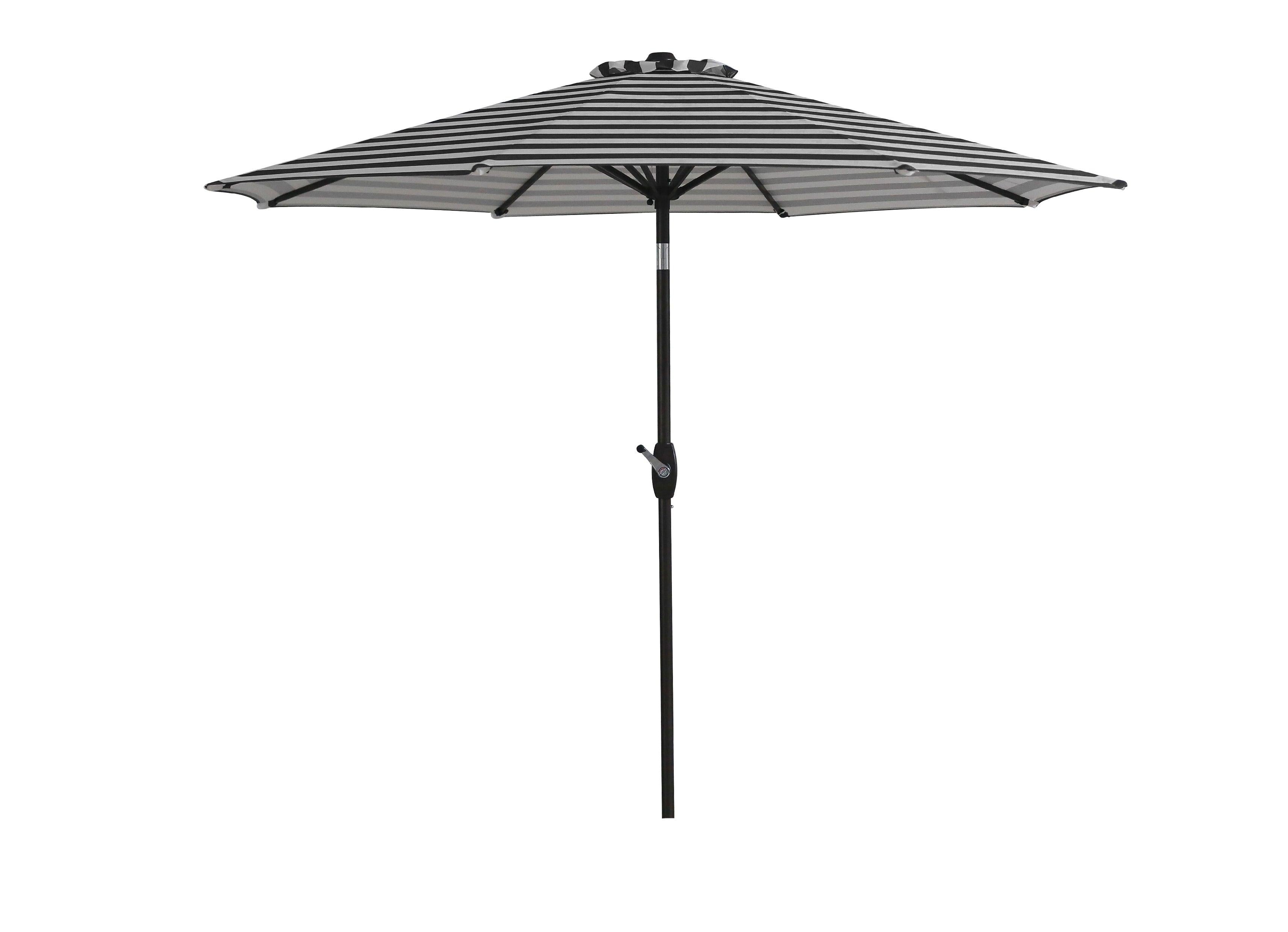 Cabana 9 Ft Patio Umbrella with Bronze Round Base Included - Costaelm