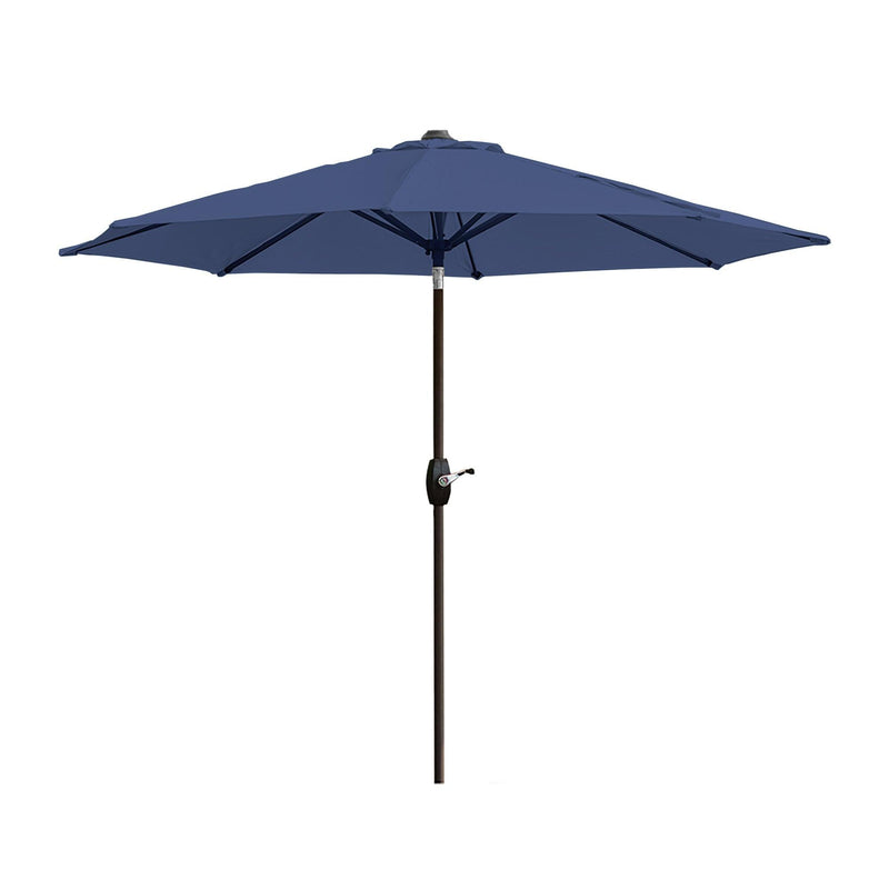 Cabana 9 Ft Patio Umbrella with Square Plastic Base Included - Costaelm