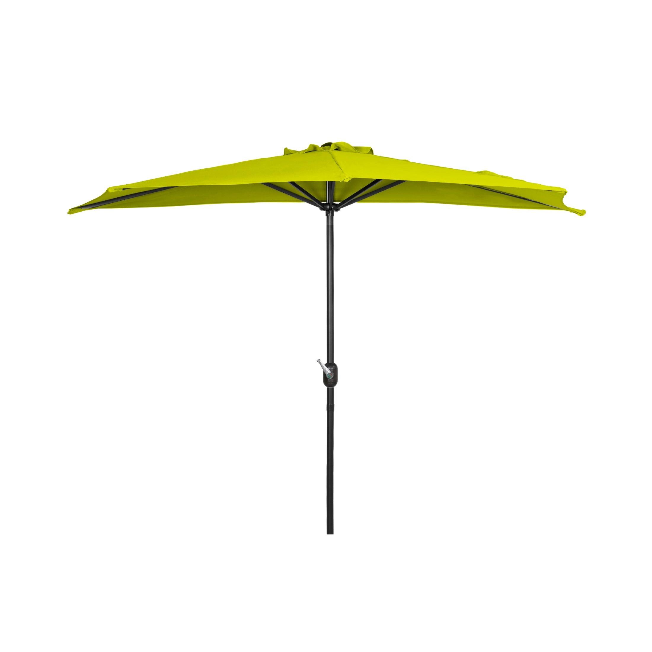 Easton 9 Ft Half Outdoor Patio Umbrella - Costaelm