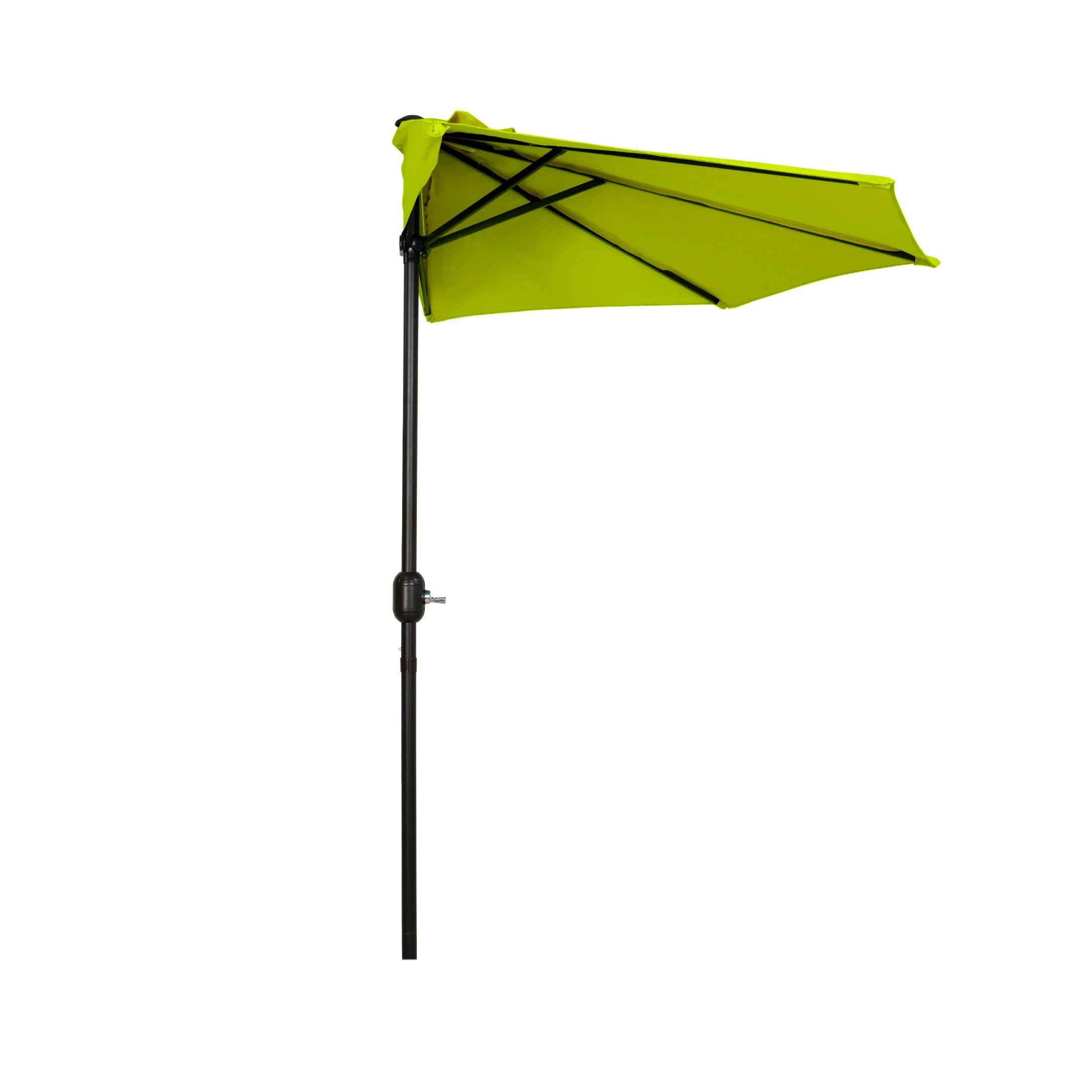 Easton 9 Ft Half Outdoor Patio Umbrella - Costaelm