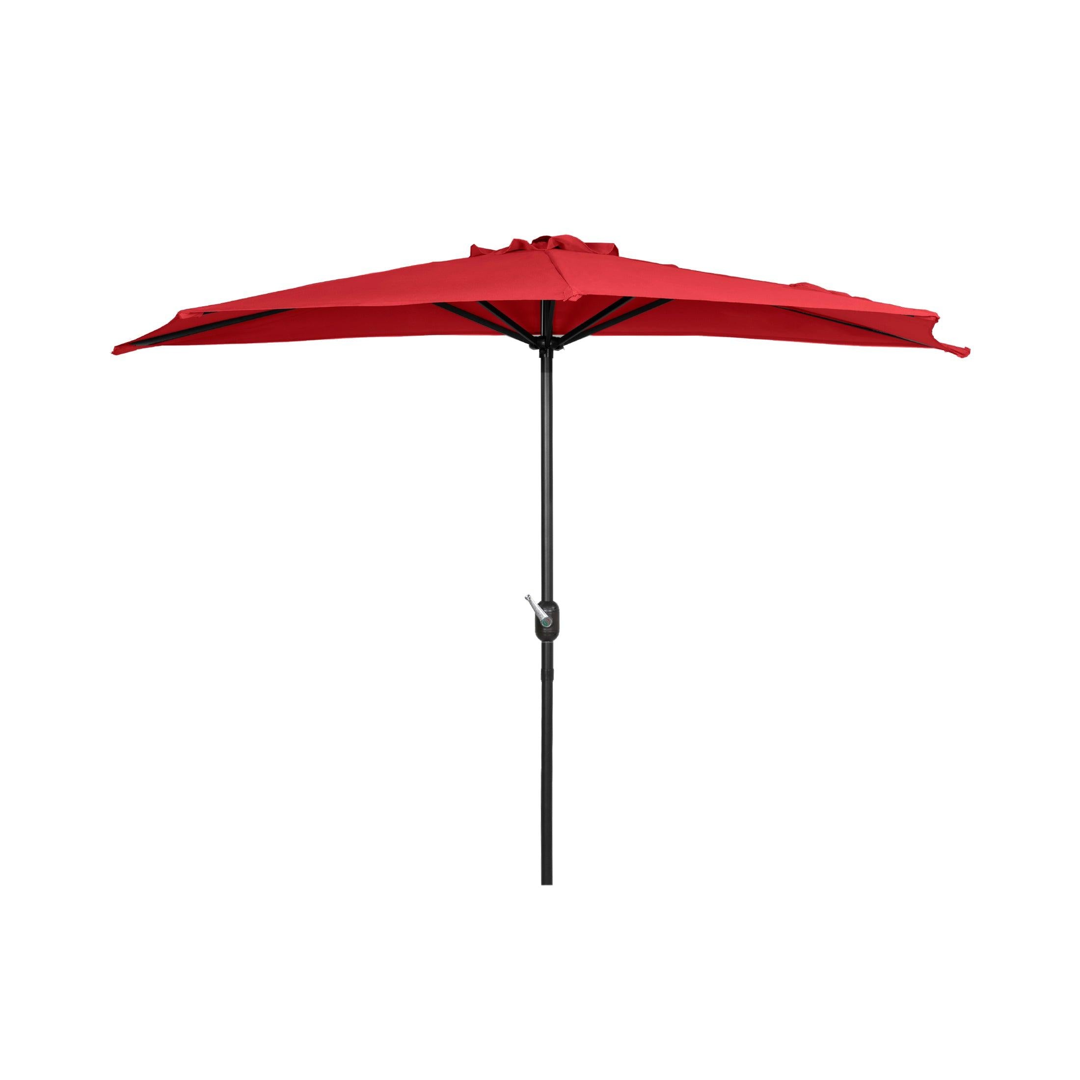 Easton 9 Ft Half Outdoor Patio Umbrella - Costaelm