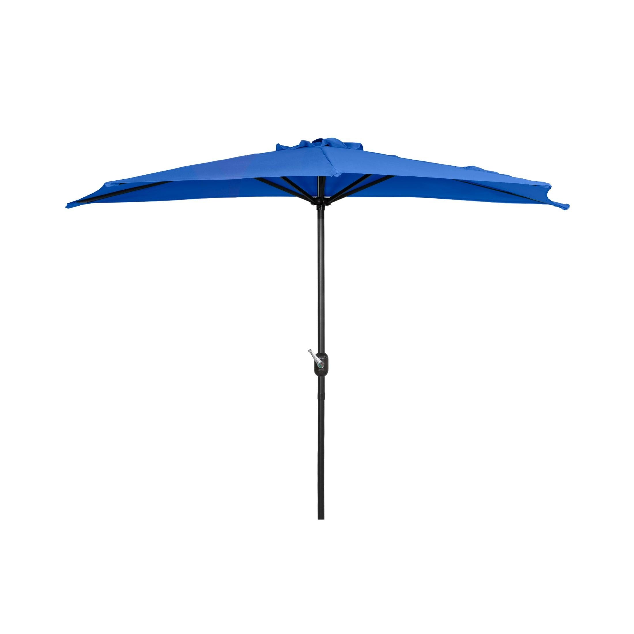 Easton 9 Ft Half Outdoor Patio Umbrella - Costaelm