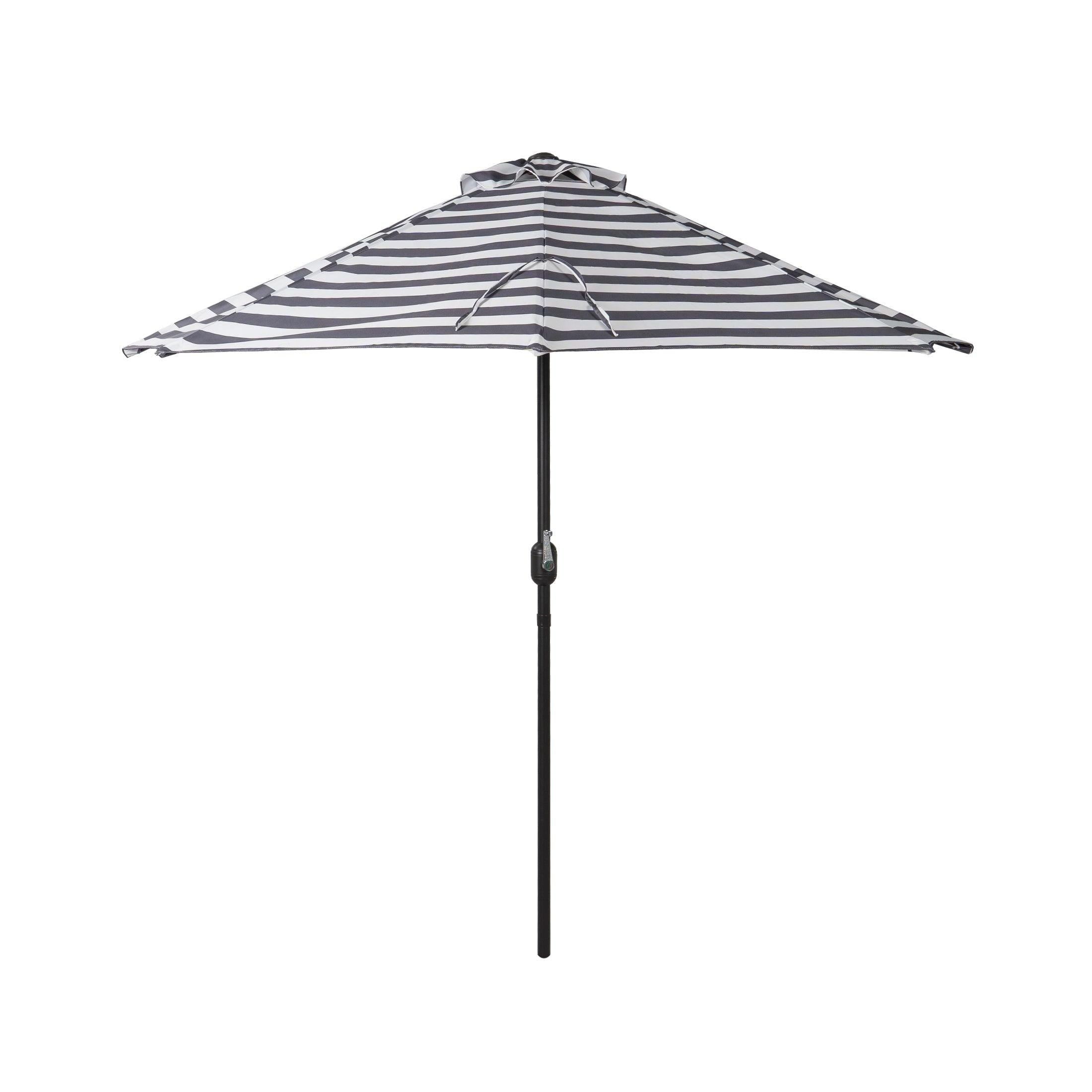 Easton 9 Ft Half Outdoor Patio Umbrella - Costaelm