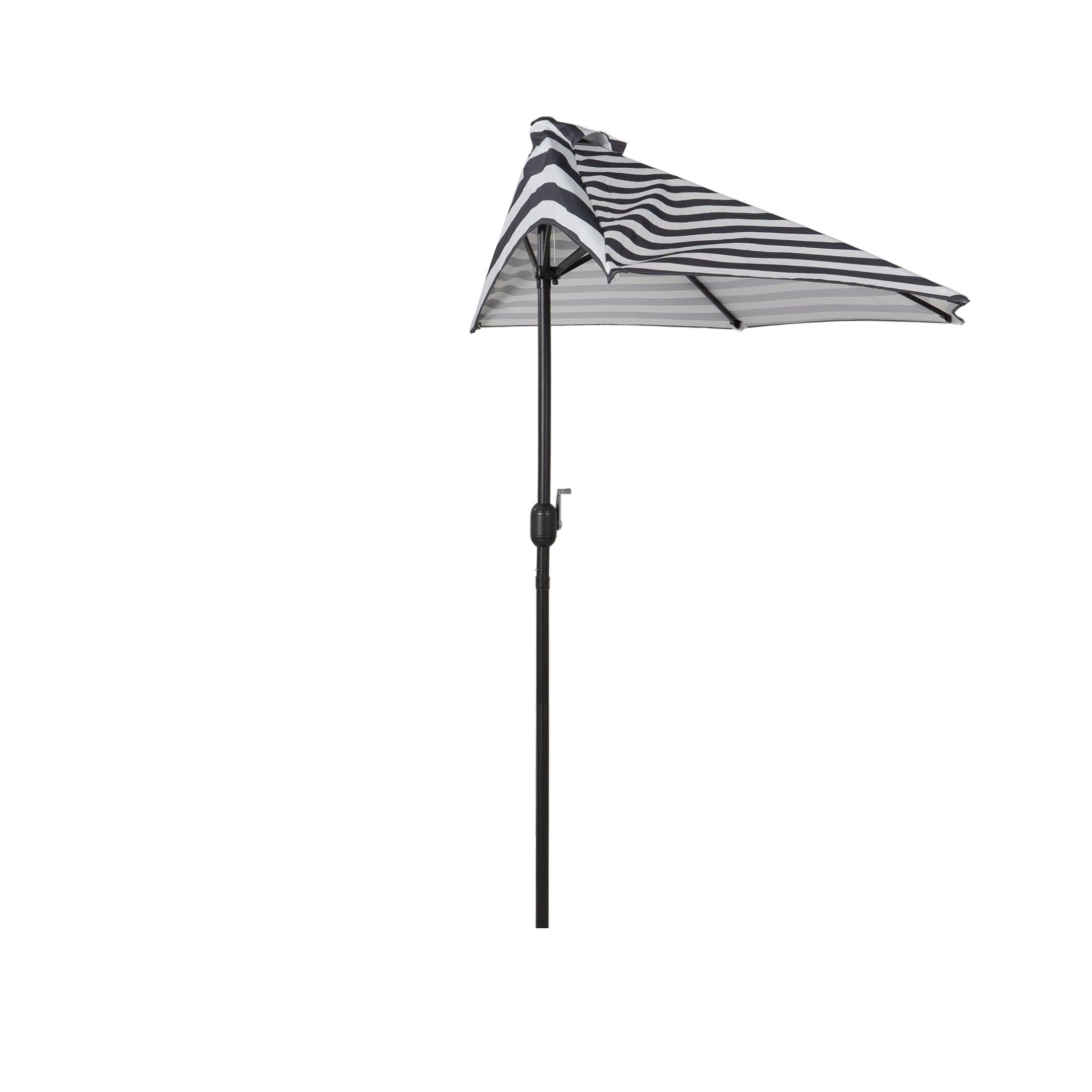 Easton 9 Ft Half Outdoor Patio Umbrella - Costaelm