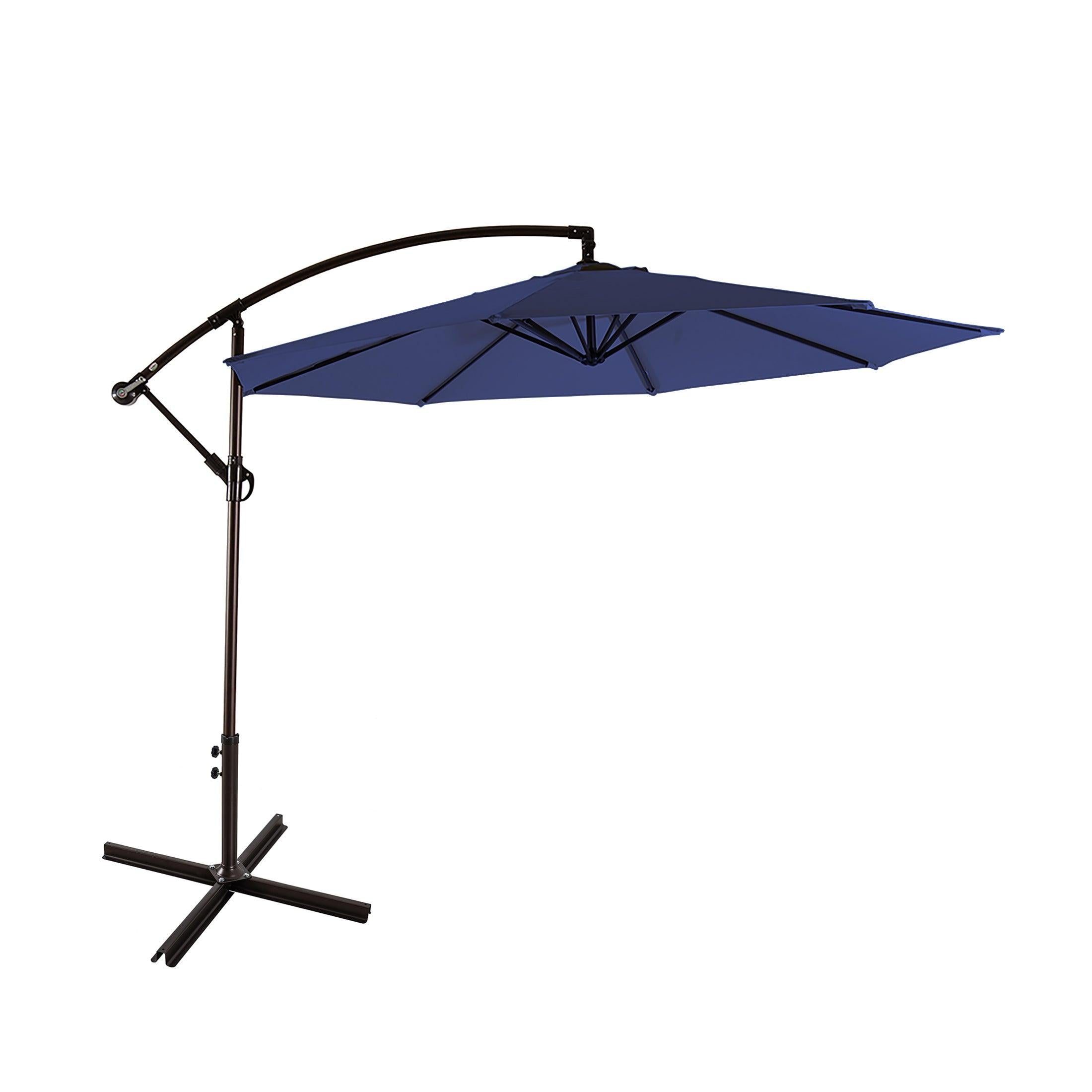 Elm 10 Ft Cantilever Offset Outdoor Patio Umbrella - Costaelm