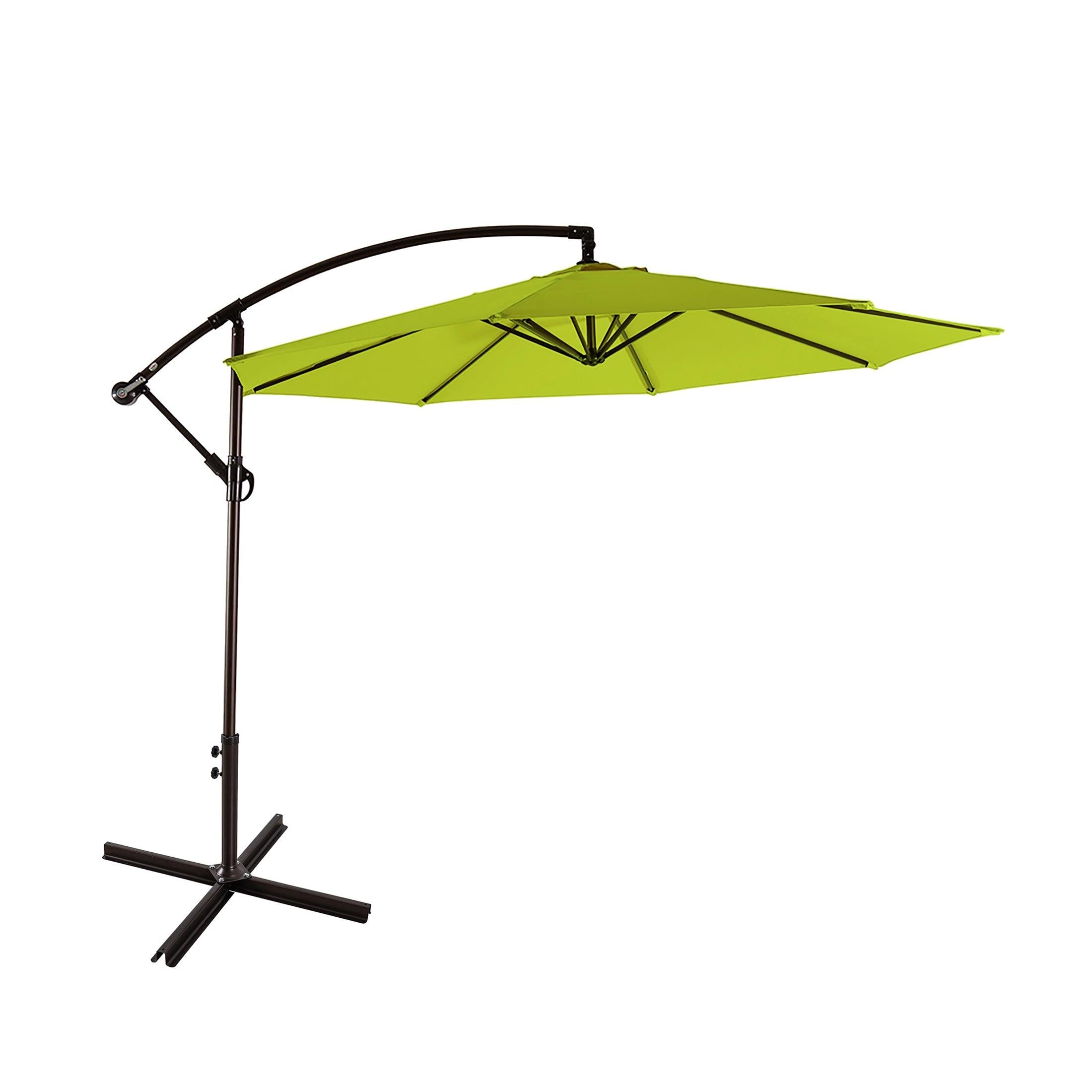 Elm 10 Ft Cantilever Offset Outdoor Patio Umbrella - Costaelm