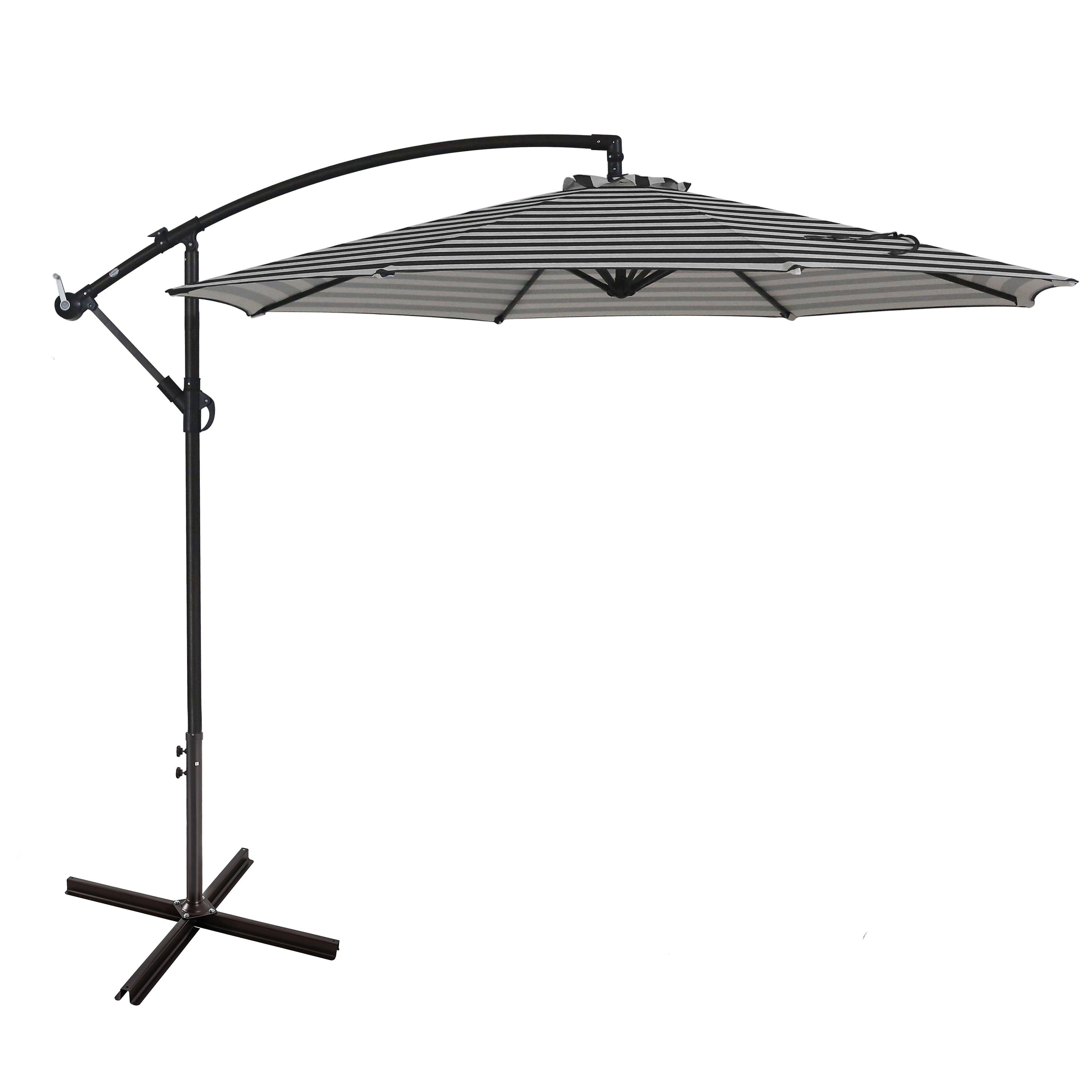 Elm 10 Ft Cantilever Offset Outdoor Patio Umbrella - Costaelm