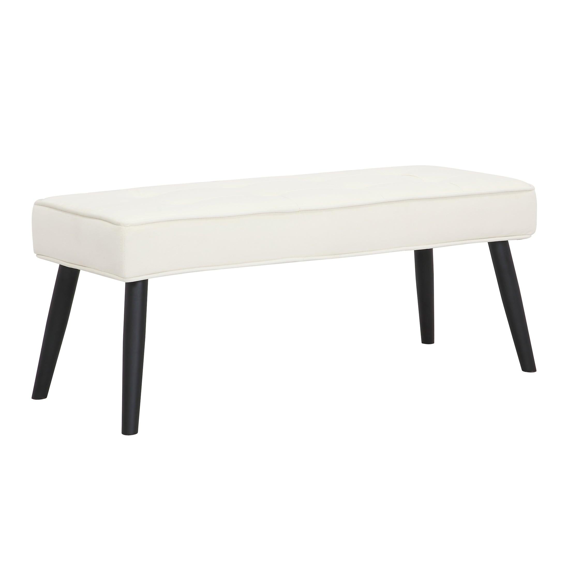 Hank Tufted Velvet Upholstered Bench - Costaelm