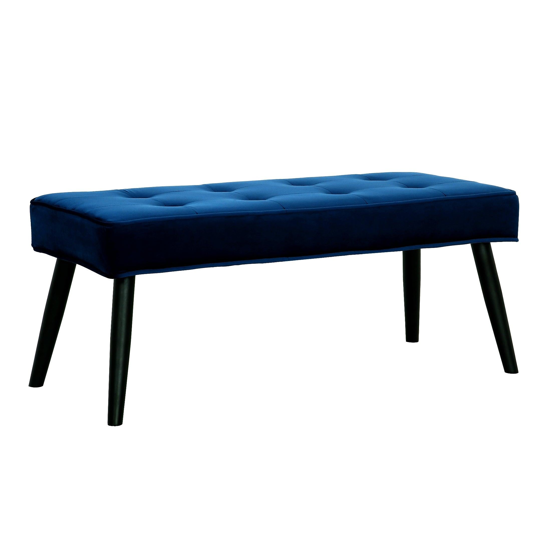 Hank Tufted Velvet Upholstered Bench - Costaelm