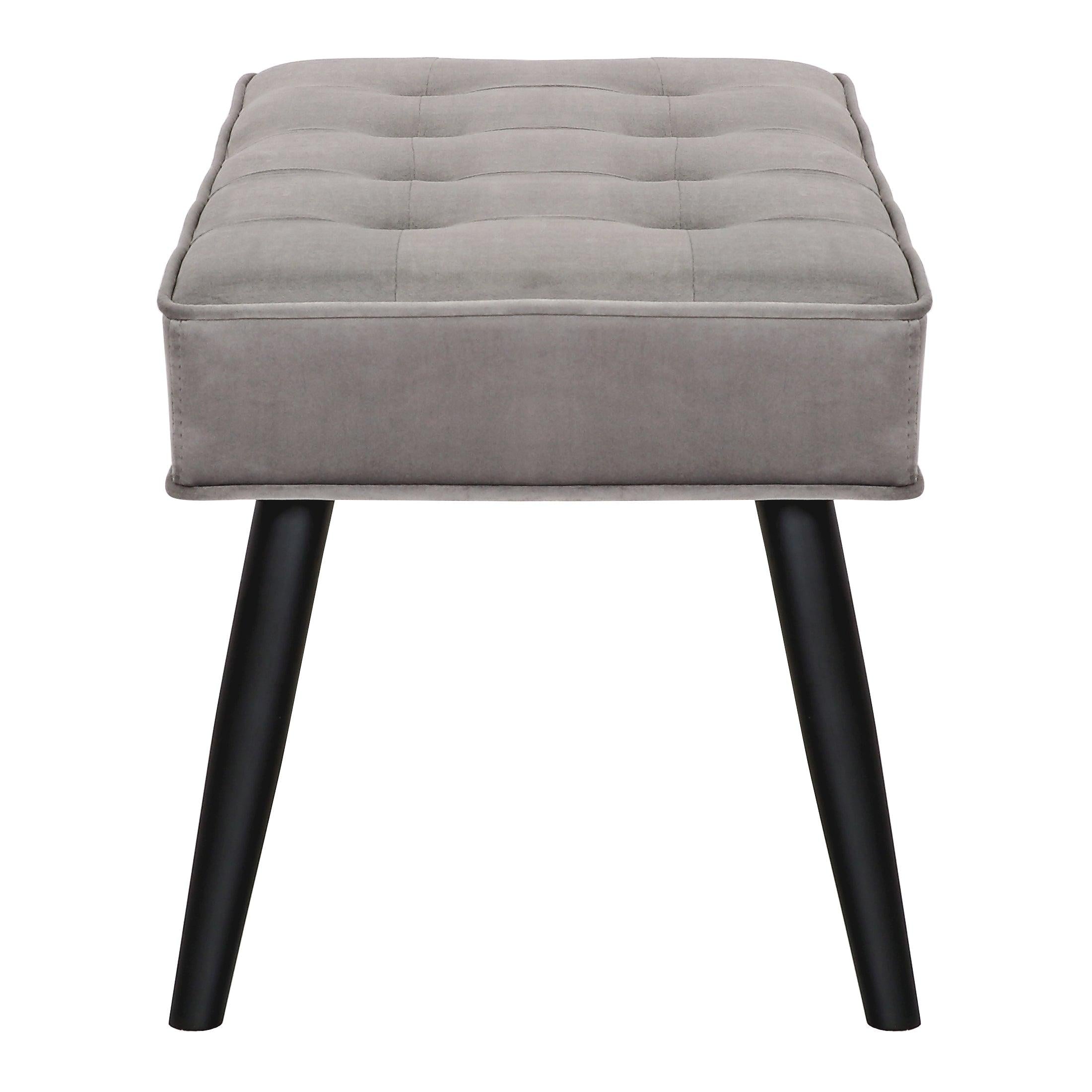 Hank Tufted Velvet Upholstered Bench - Costaelm