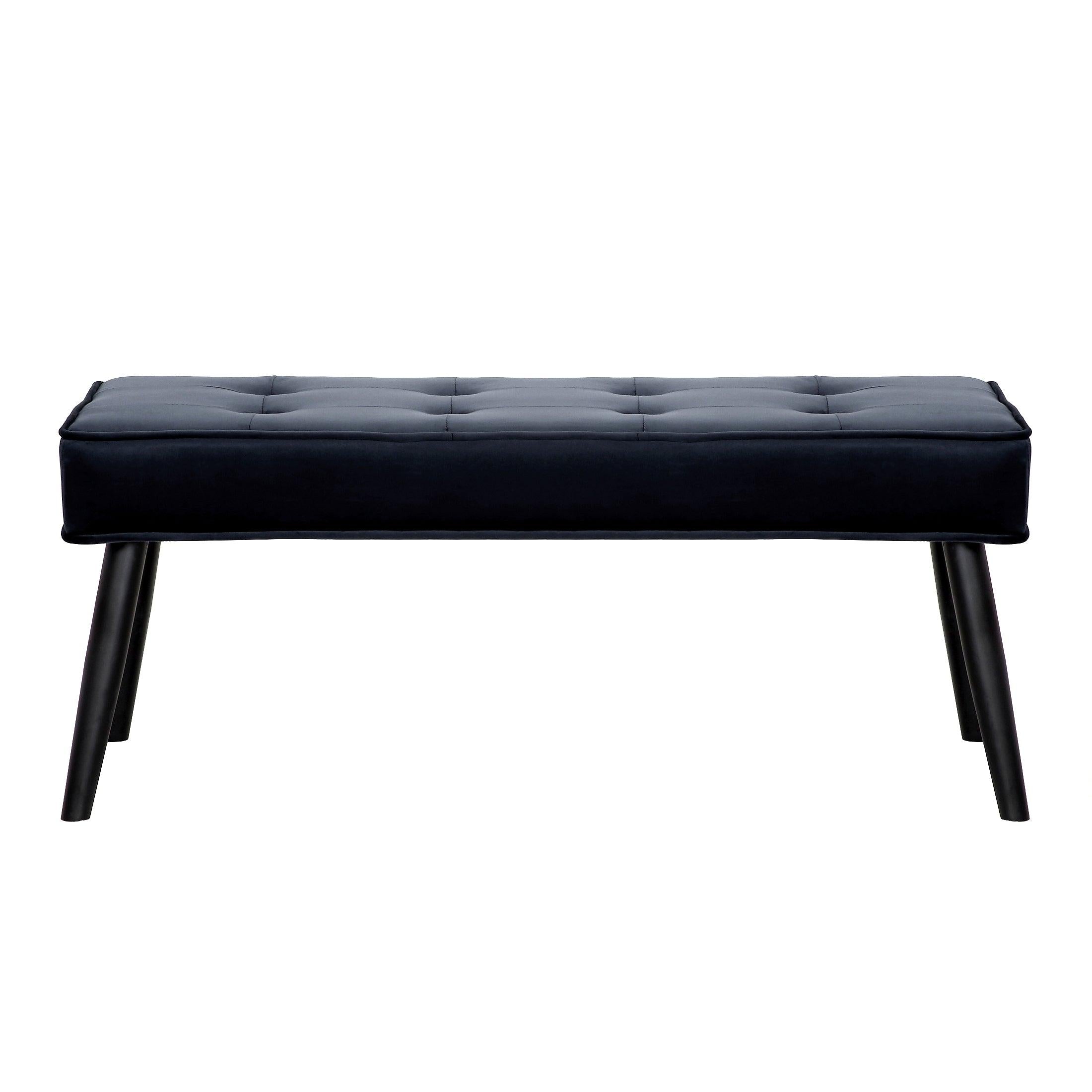 Hank Tufted Velvet Upholstered Bench - Costaelm