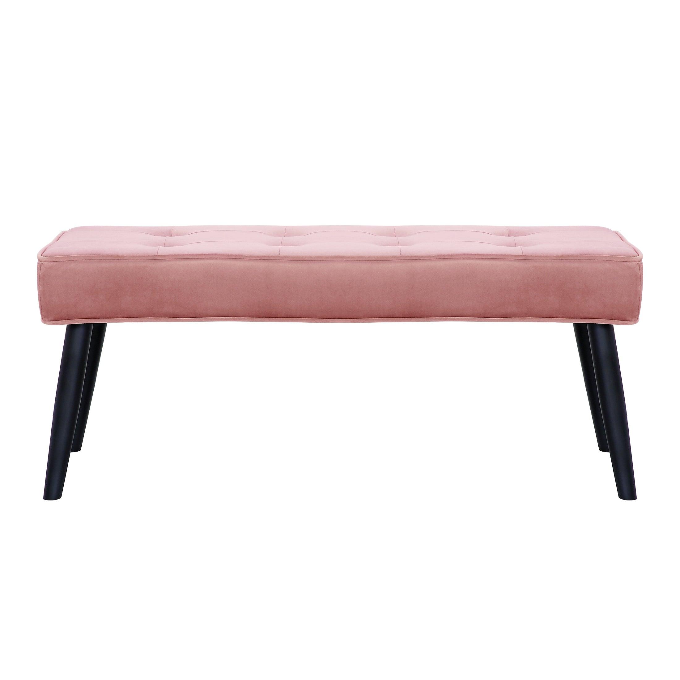 Alaia Tufted Velvet Upholstered Bench - Costaelm