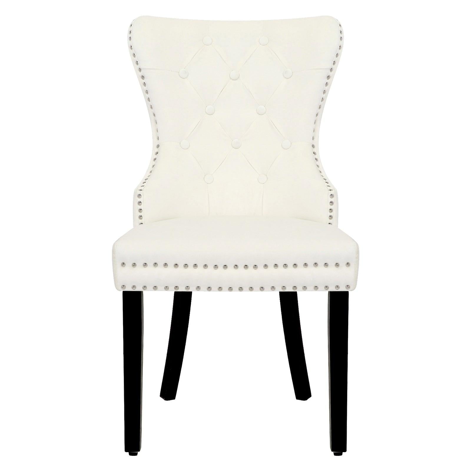 Hank Tufted Velvet Upholstered Dining Side Chair (Set of 4) - Costaelm