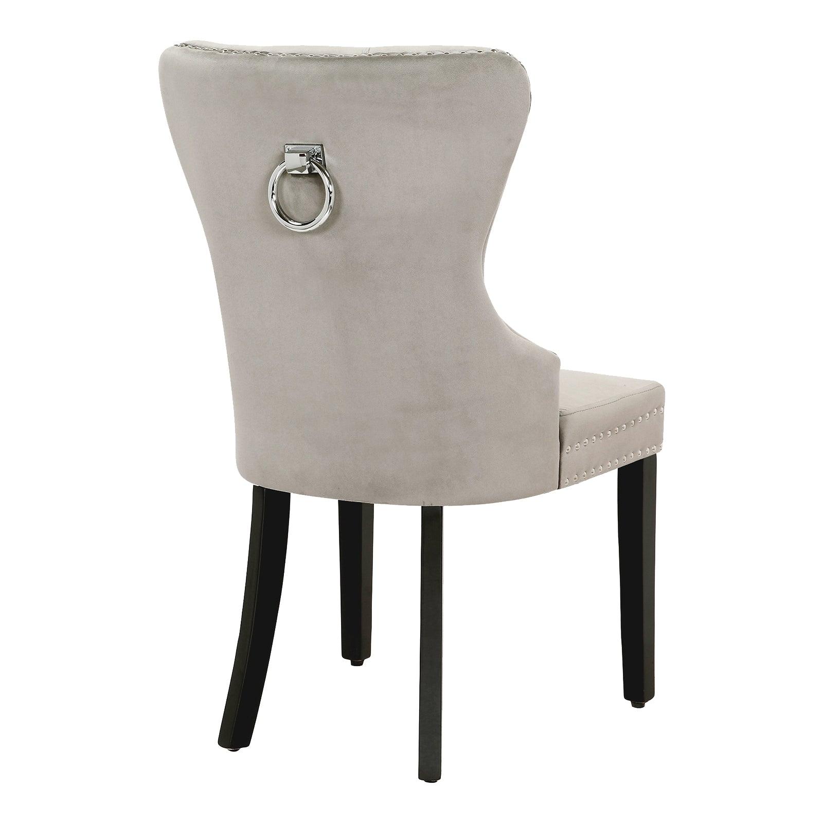 Hank Tufted Velvet Upholstered Dining Side Chair (Set of 4) - Costaelm