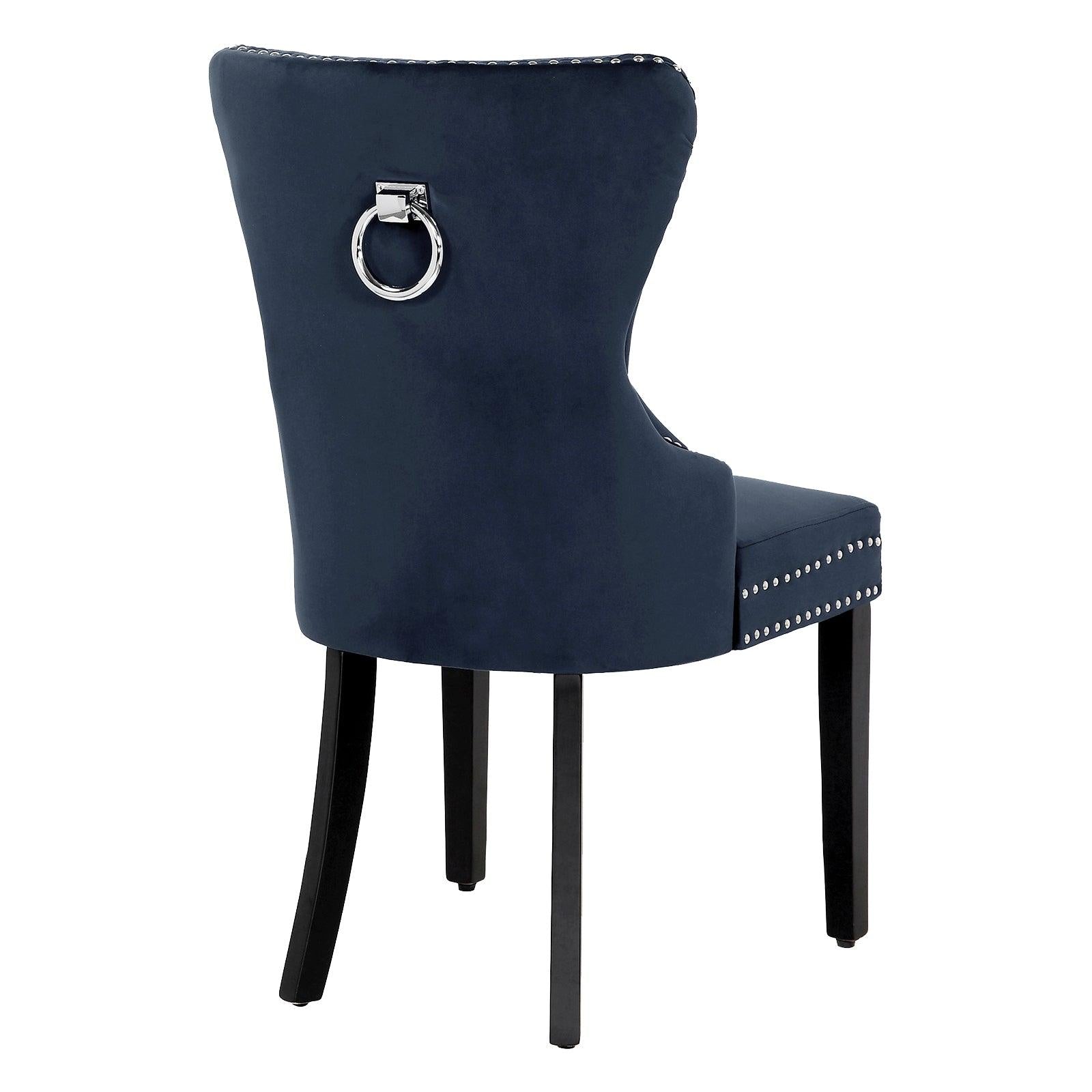 Hank Tufted Velvet Upholstered Dining Side Chair (Set of 4) - Costaelm