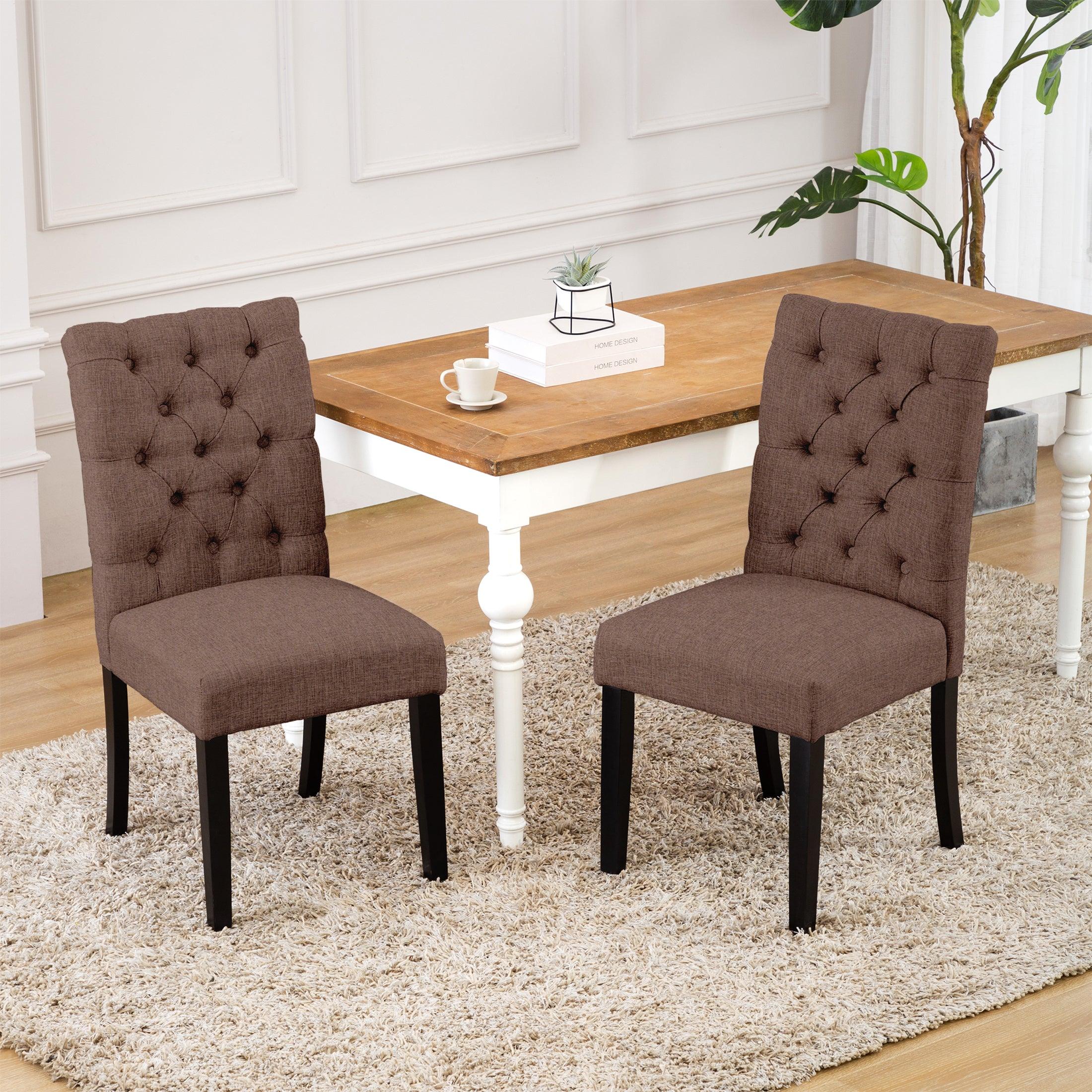 Jameson Tufted Upholstered Dining Side Chair (Set of 2) - Costaelm