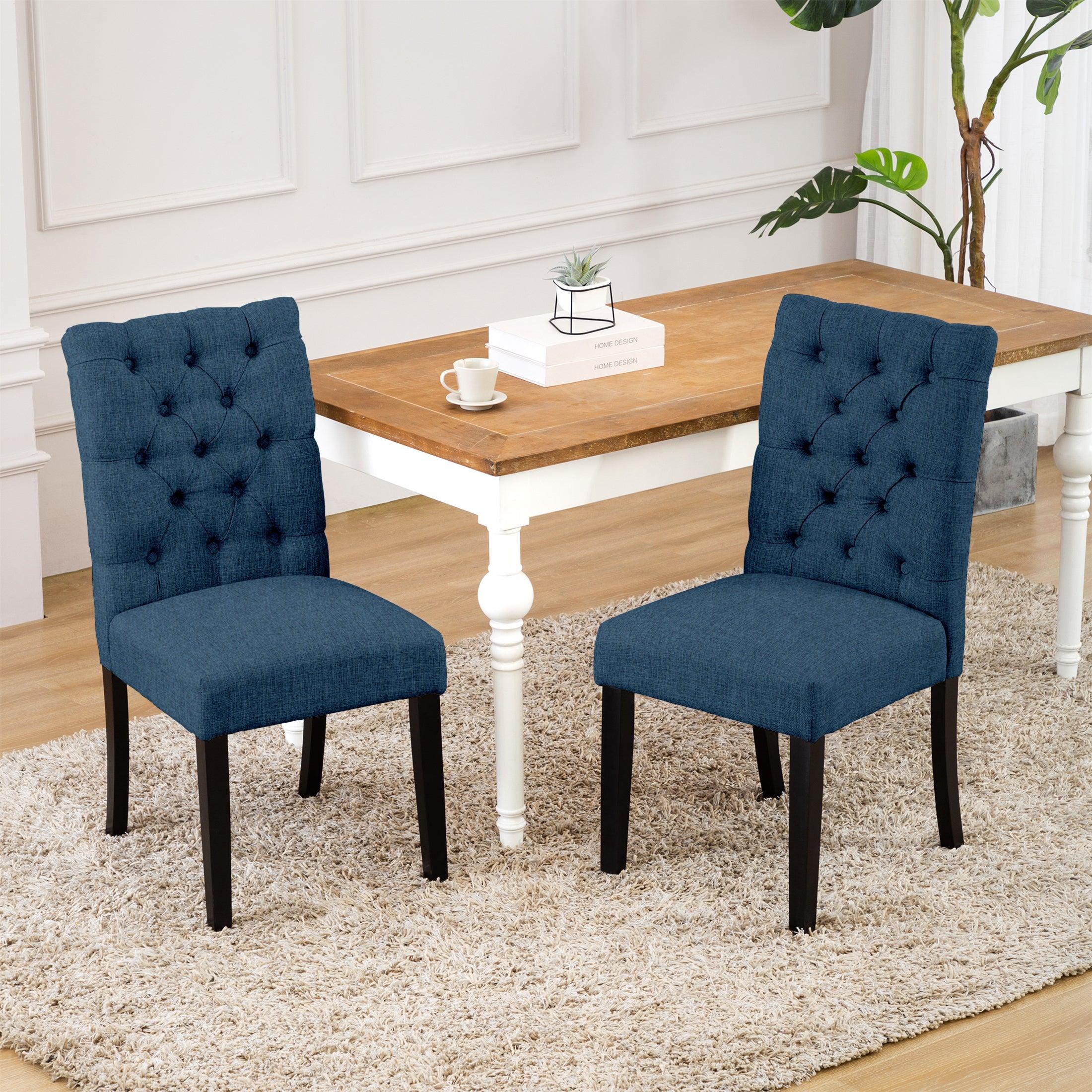 Jameson Tufted Upholstered Dining Side Chair (Set of 2) - Costaelm