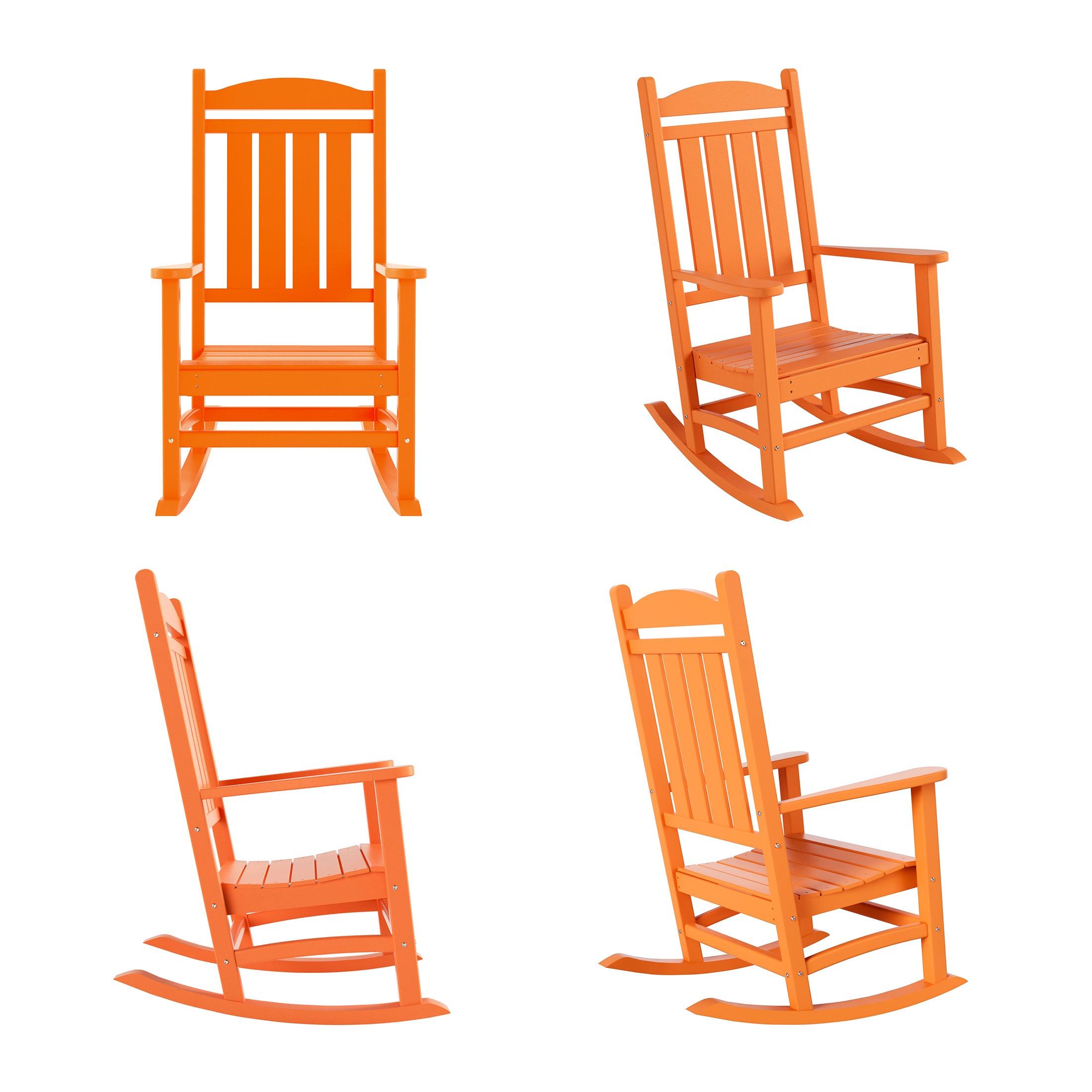 Lakehouse Classic Plastic Porch Rocking Chairs (Set of 4) - Costaelm