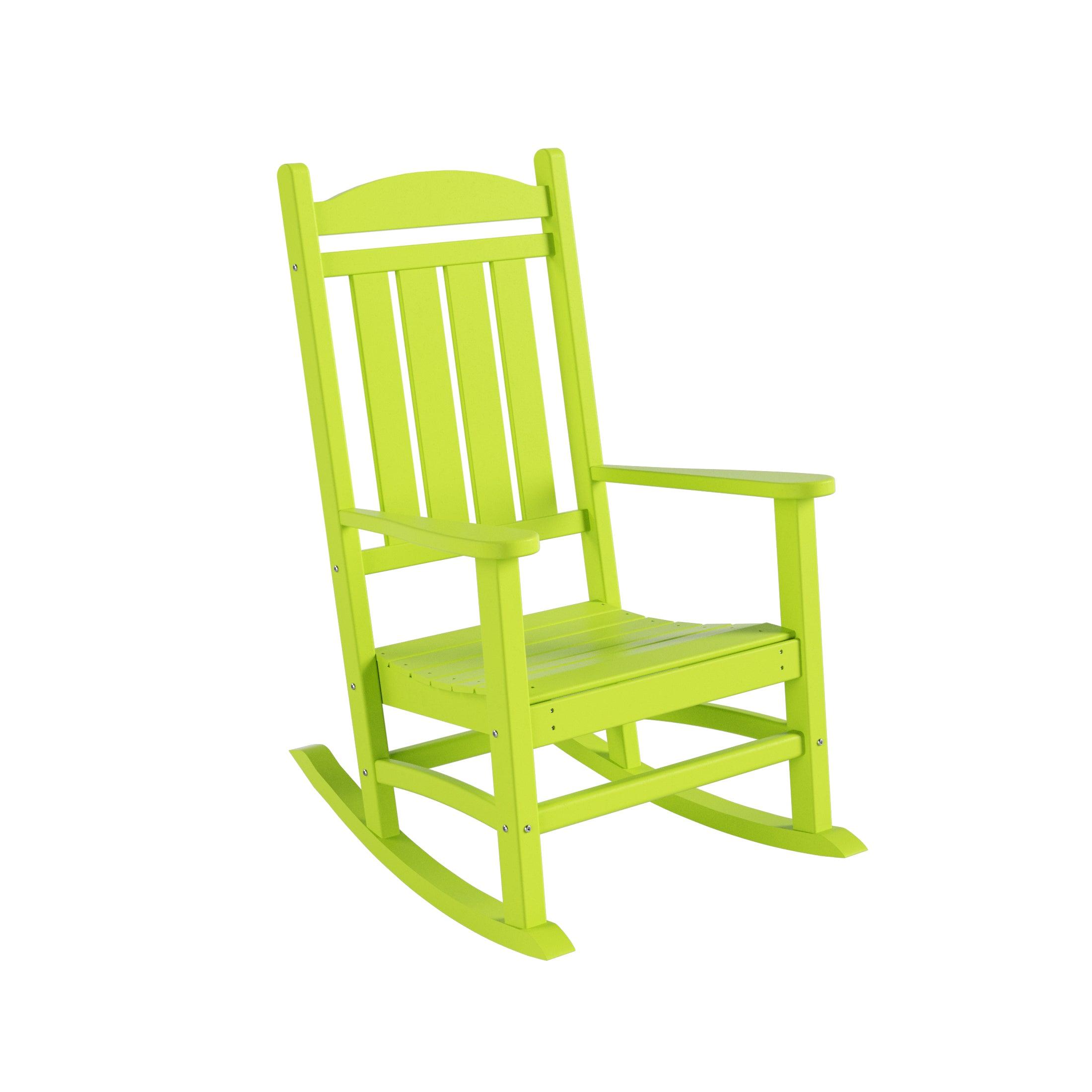 Lakehouse Classic Plastic Porch Rocking Chairs (Set of 4) - Costaelm