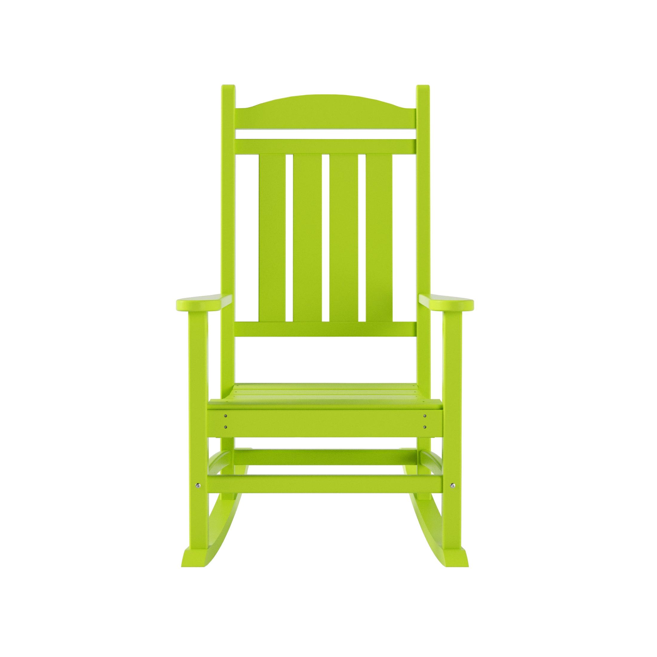 Lakehouse Classic Plastic Porch Rocking Chairs (Set of 4) - Costaelm