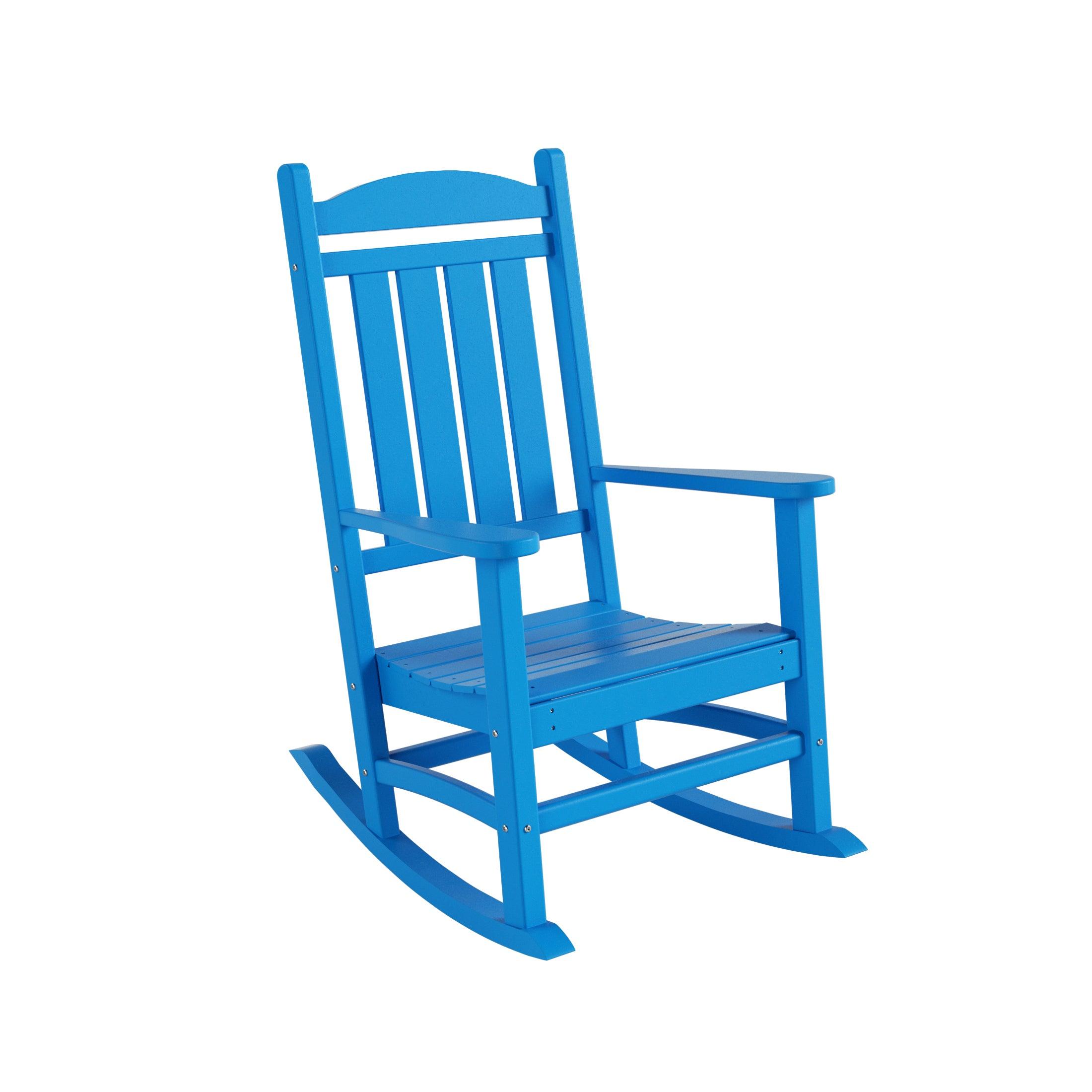 Lakehouse Classic Plastic Porch Rocking Chairs (Set of 4) - Costaelm