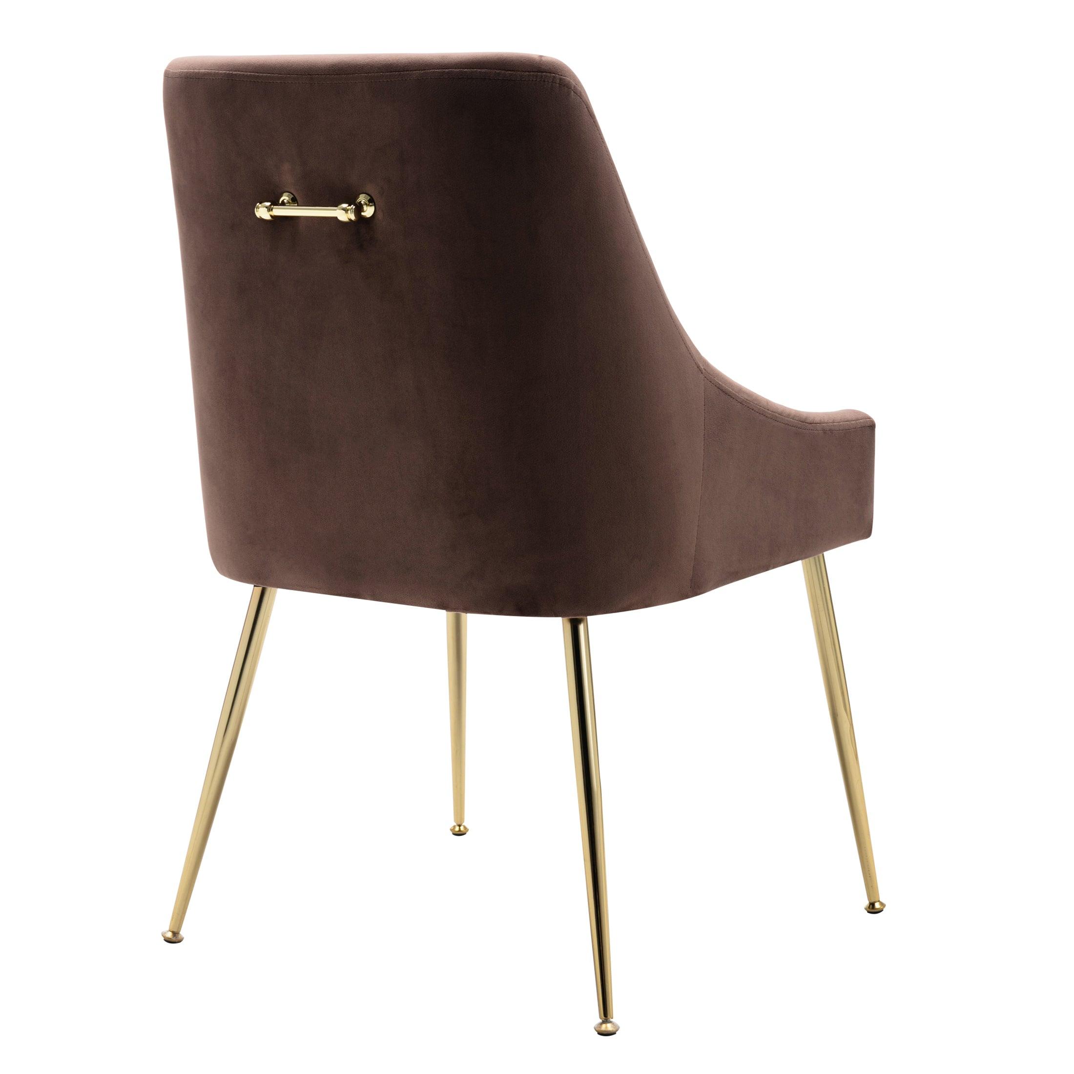 Makala Velvet Accent Chair Mid Century Upholstered - Costaelm