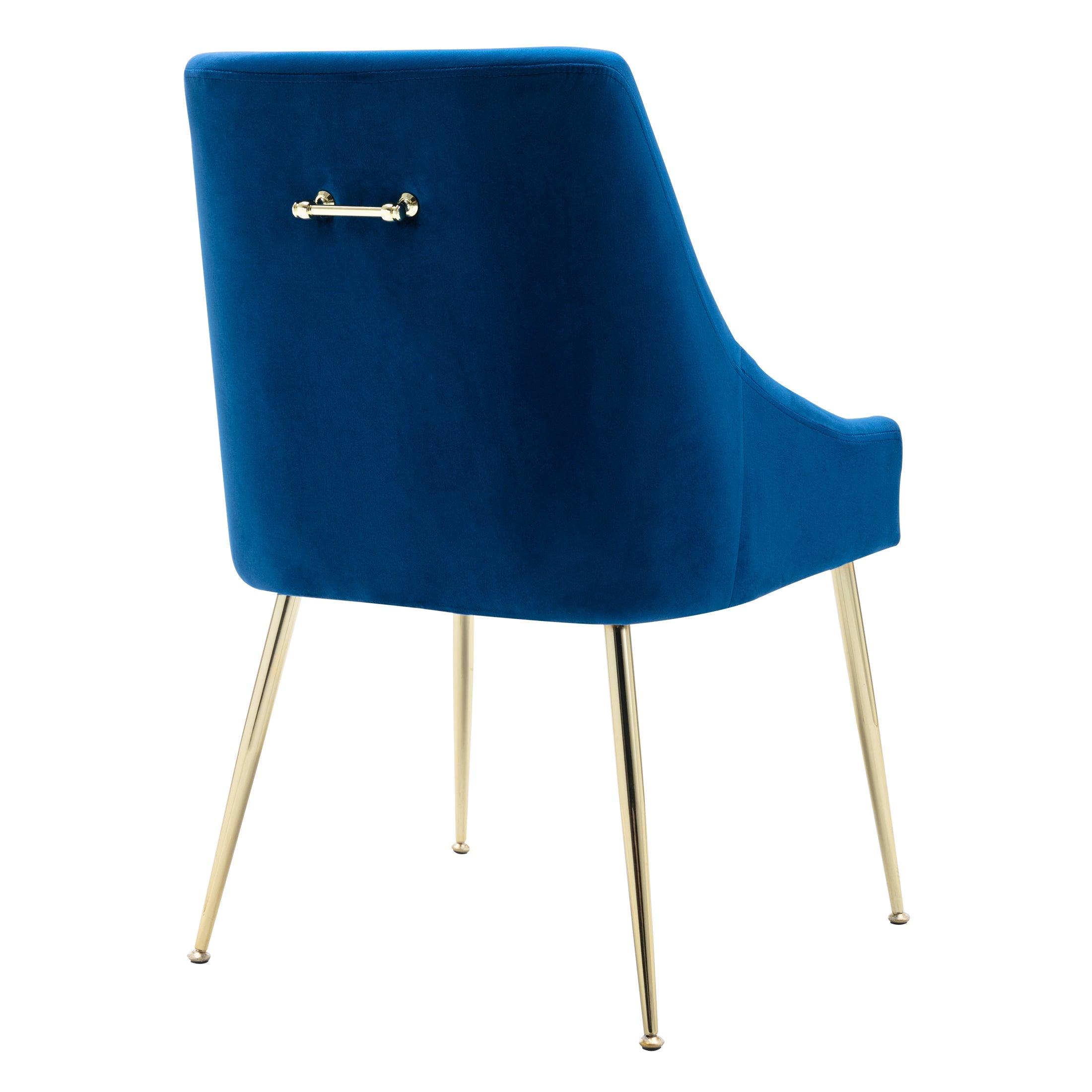 Makala Velvet Accent Chair Mid Century Upholstered - Costaelm