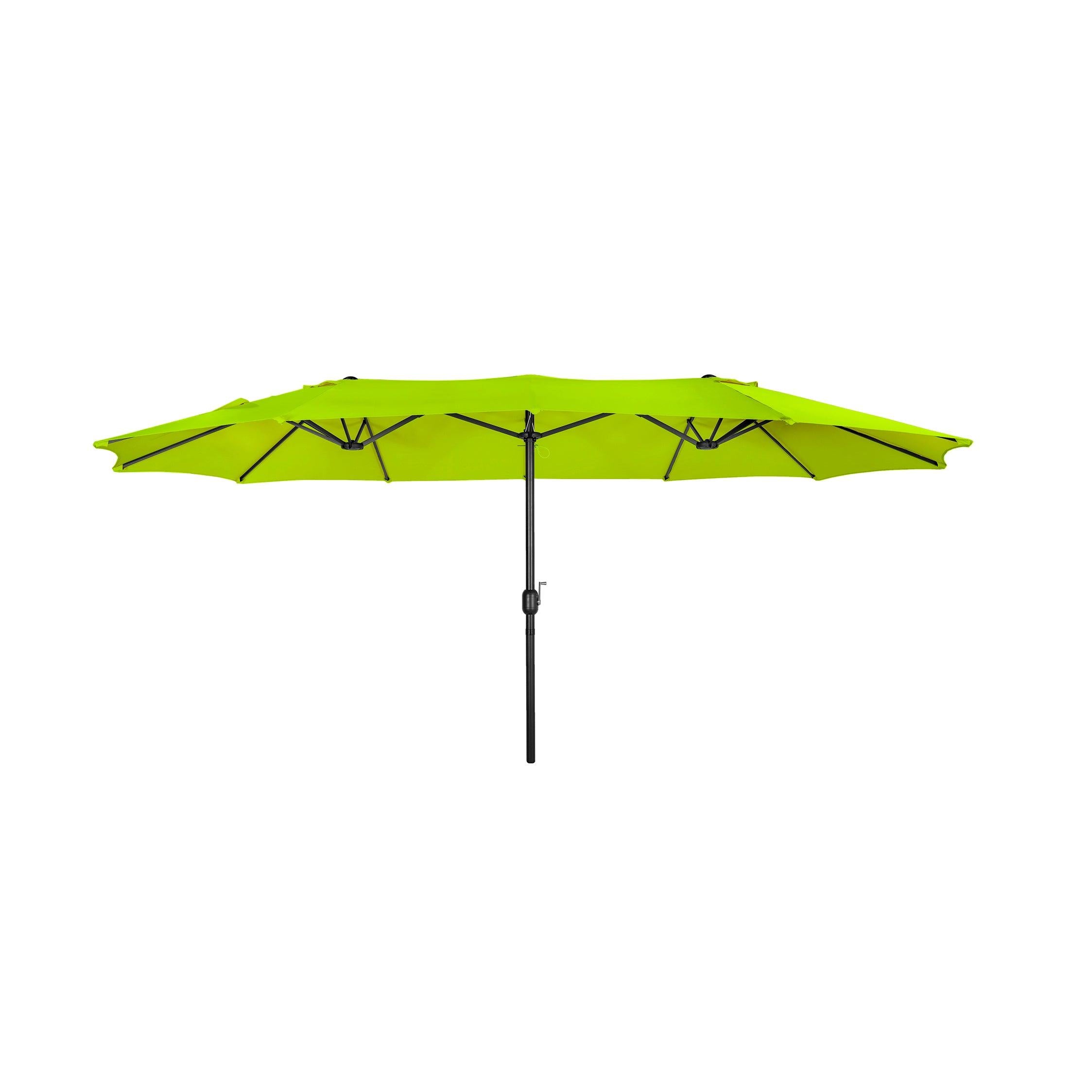 Palmas 15 x 9 Ft Twin Patio Umbrella - Costaelm