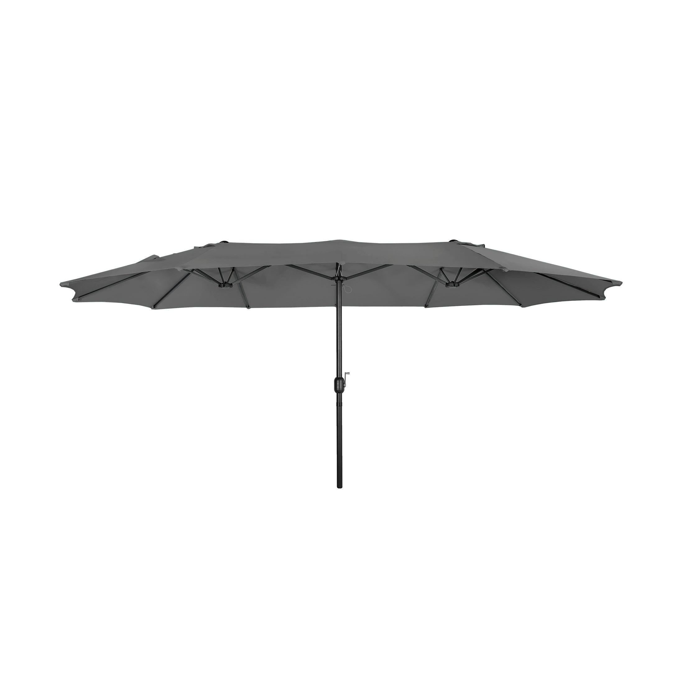 Palmas 15 x 9 Ft Twin Patio Umbrella - Costaelm