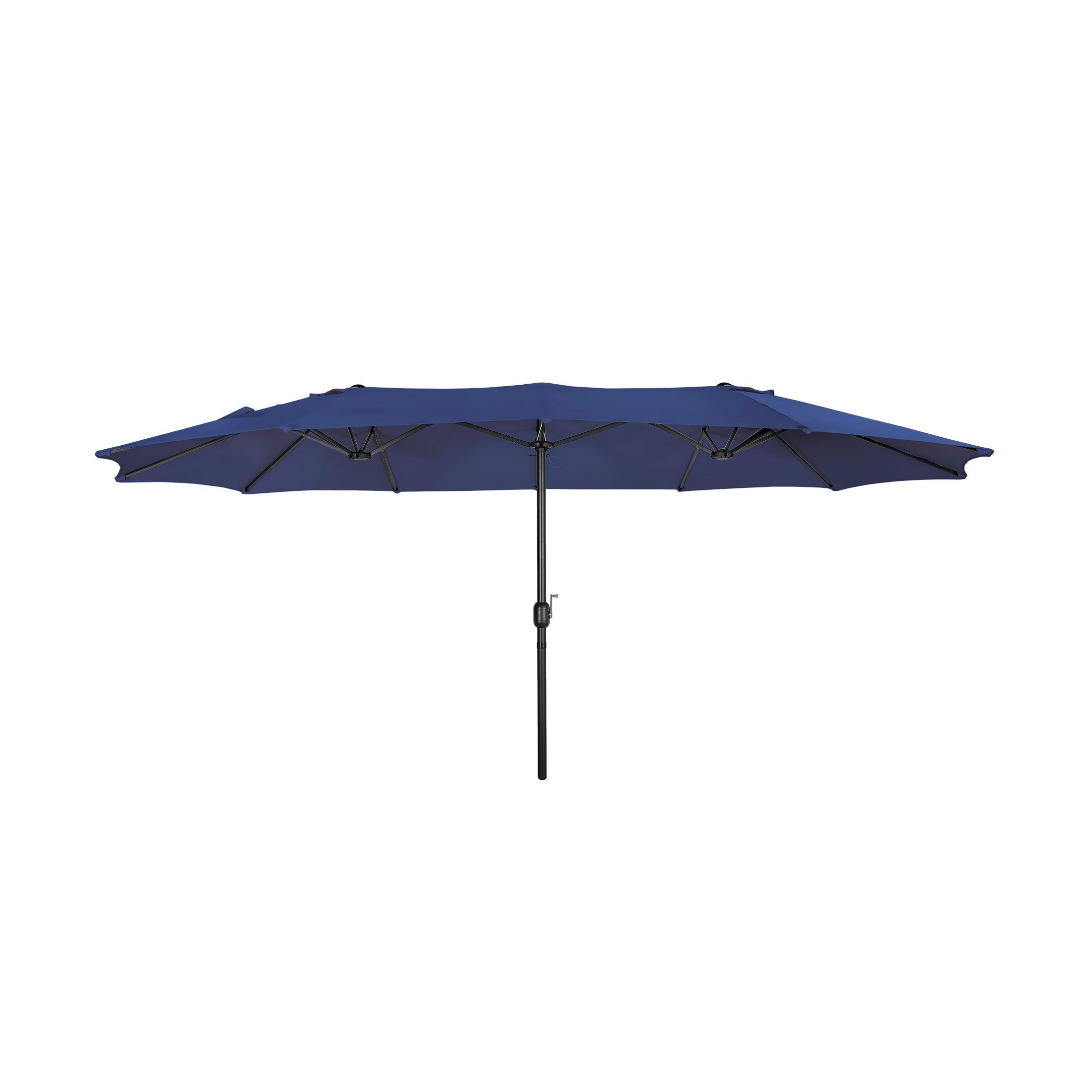 Palmas 15 x 9 Ft Twin Patio Umbrella - Costaelm