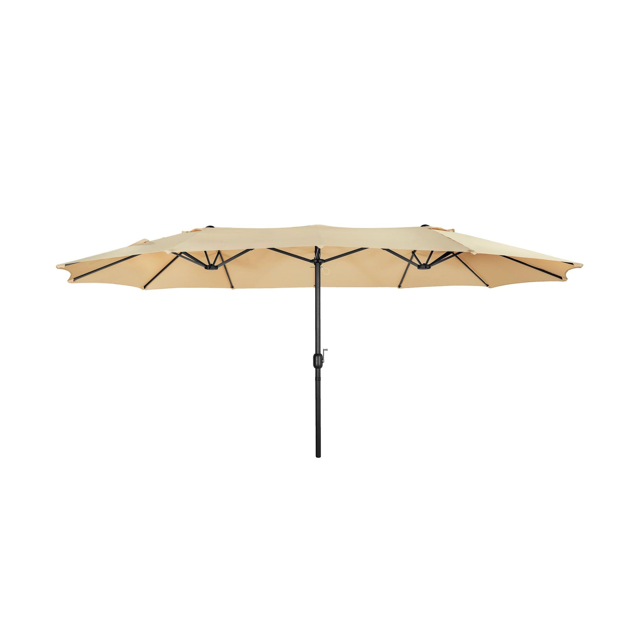 Palmas 15 x 9 Ft Twin Patio Umbrella - Costaelm