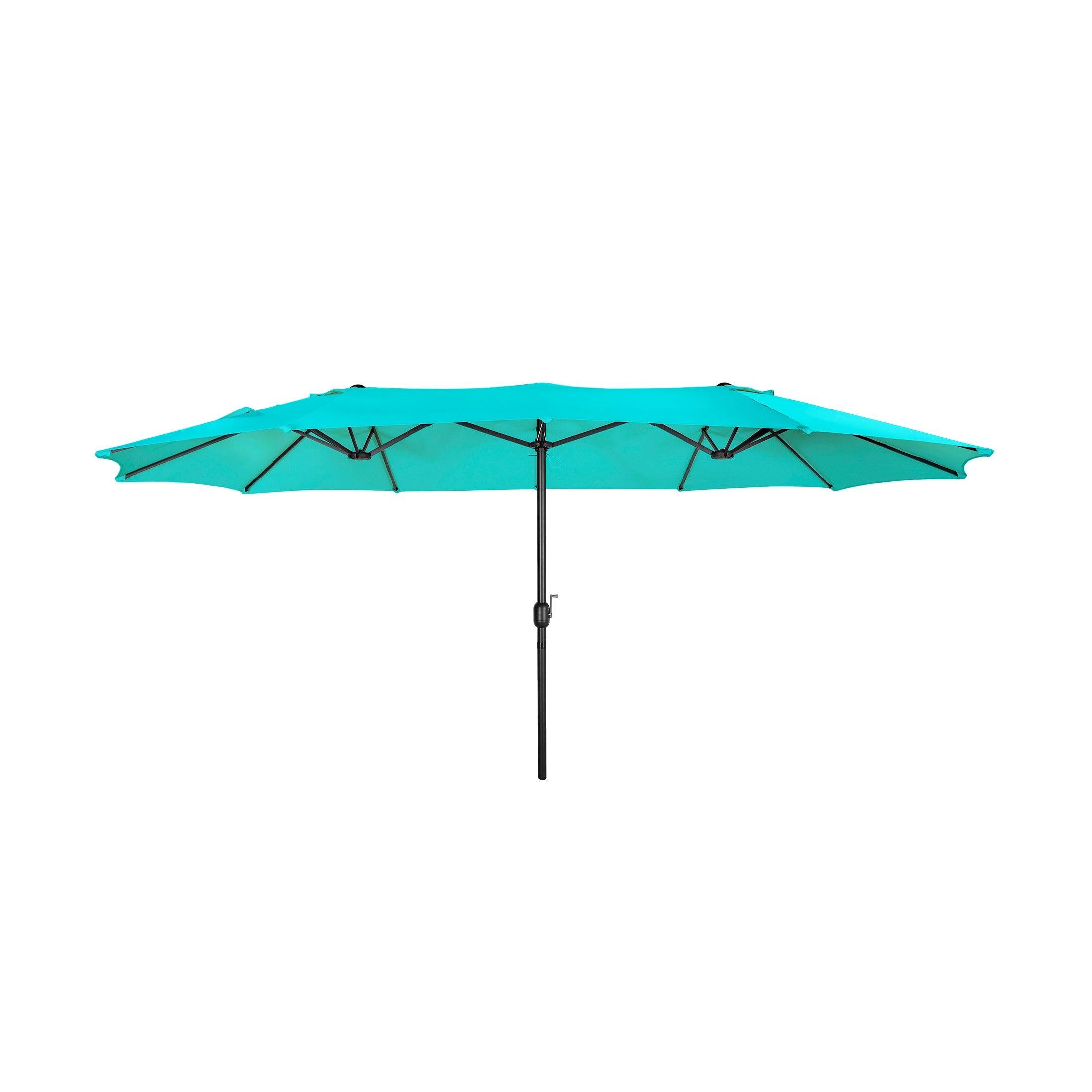 Palmas 15 x 9 Ft Twin Patio Umbrella - Costaelm