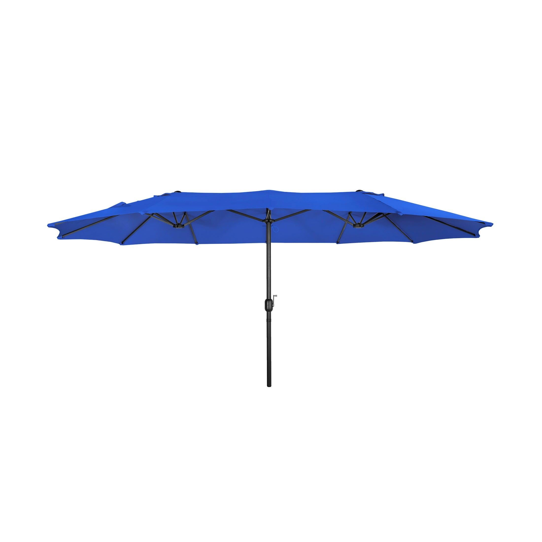 Palmas 15 x 9 Ft Twin Patio Umbrella - Costaelm