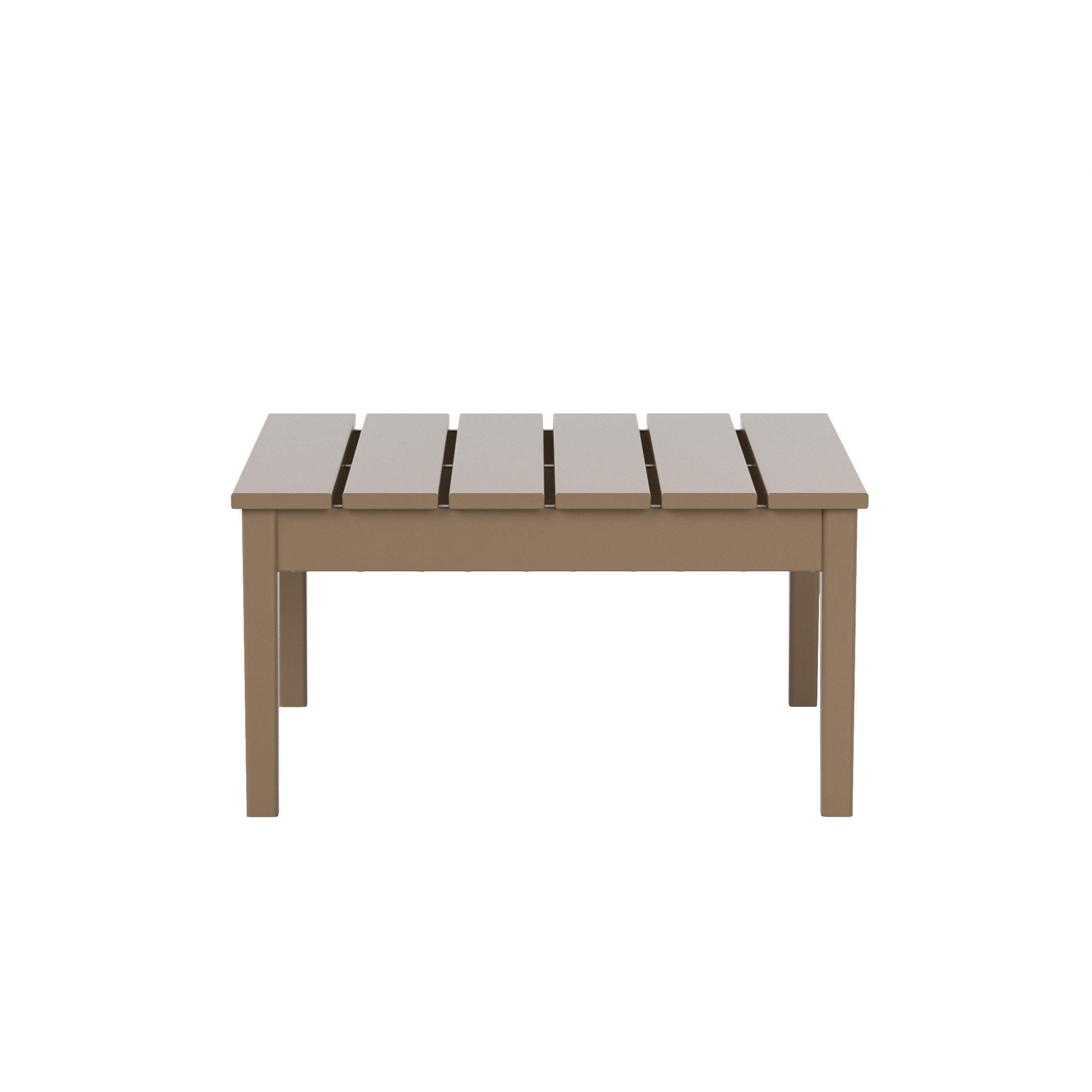 Palms 32" Outdoor Square Conversation Table - Costaelm