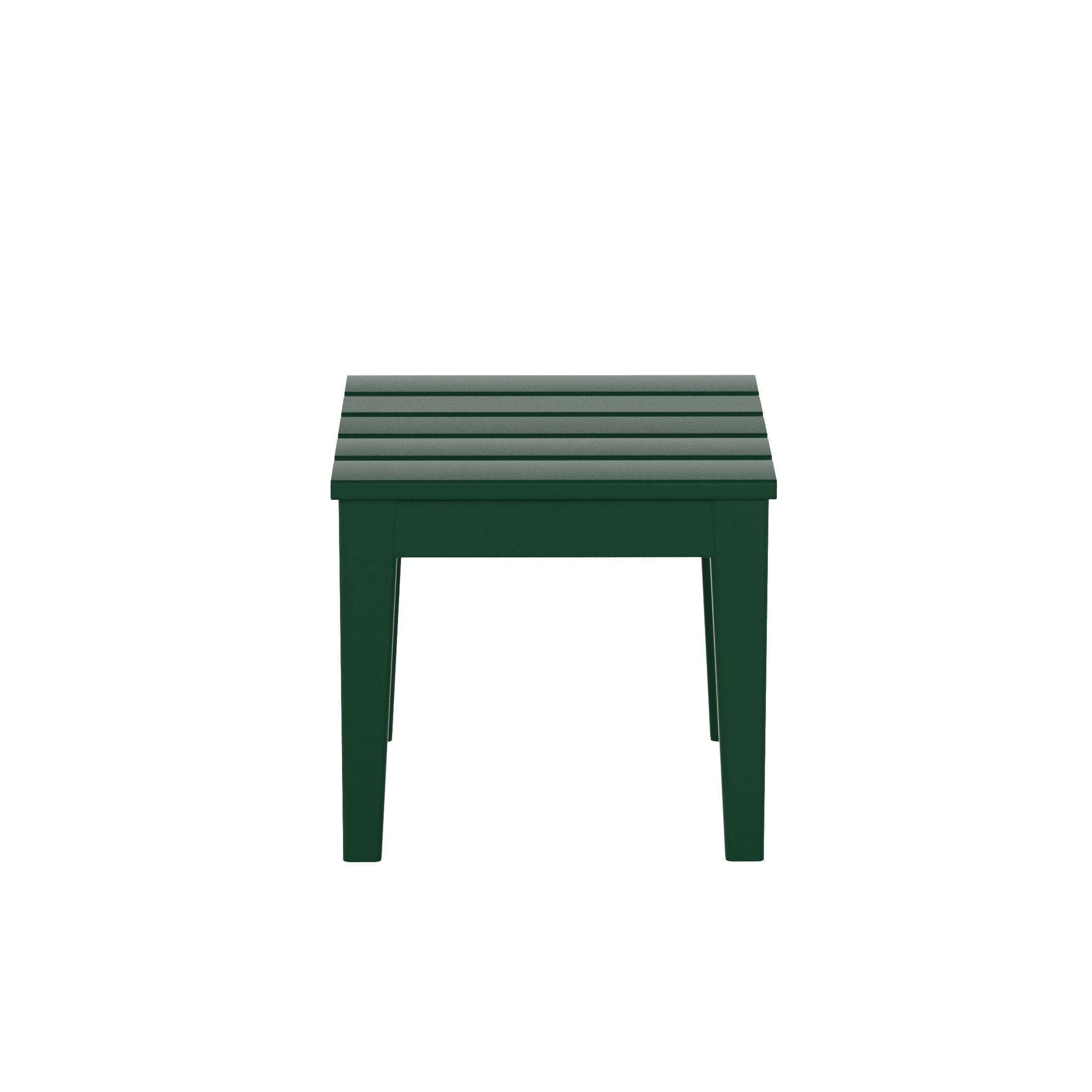 Palms Modern Adirondack Square Outdoor Side Table - Costaelm