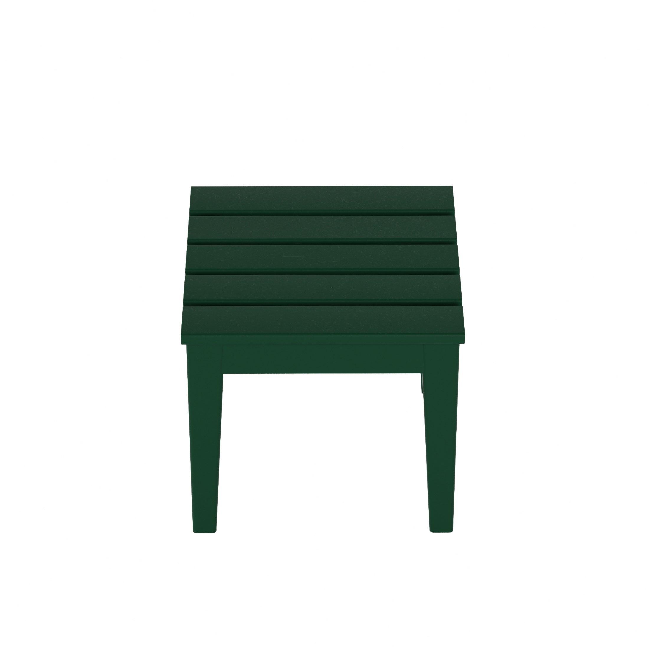 Palms Modern Adirondack Square Outdoor Side Table - Costaelm