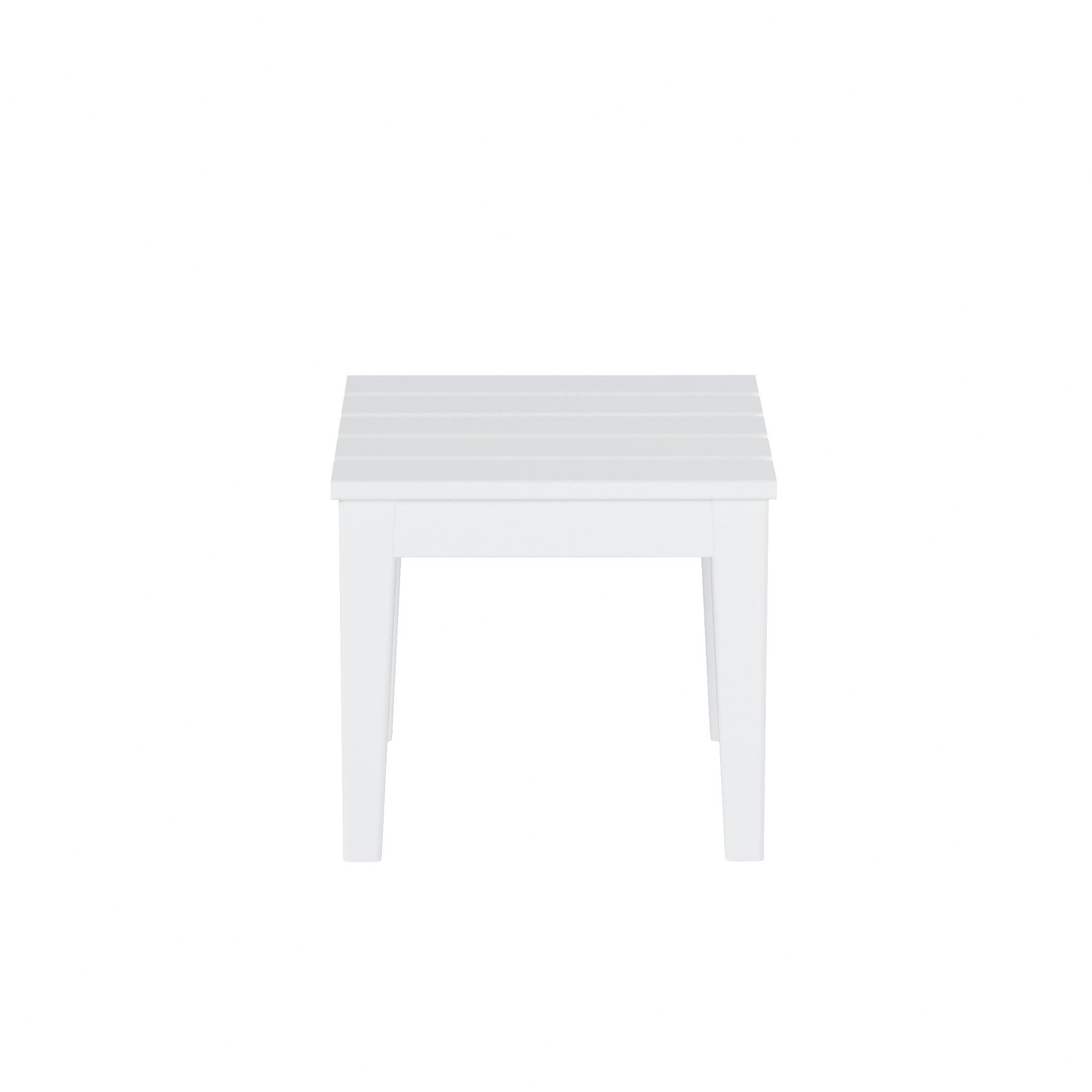 Palms Modern Adirondack Square Outdoor Side Table - Costaelm