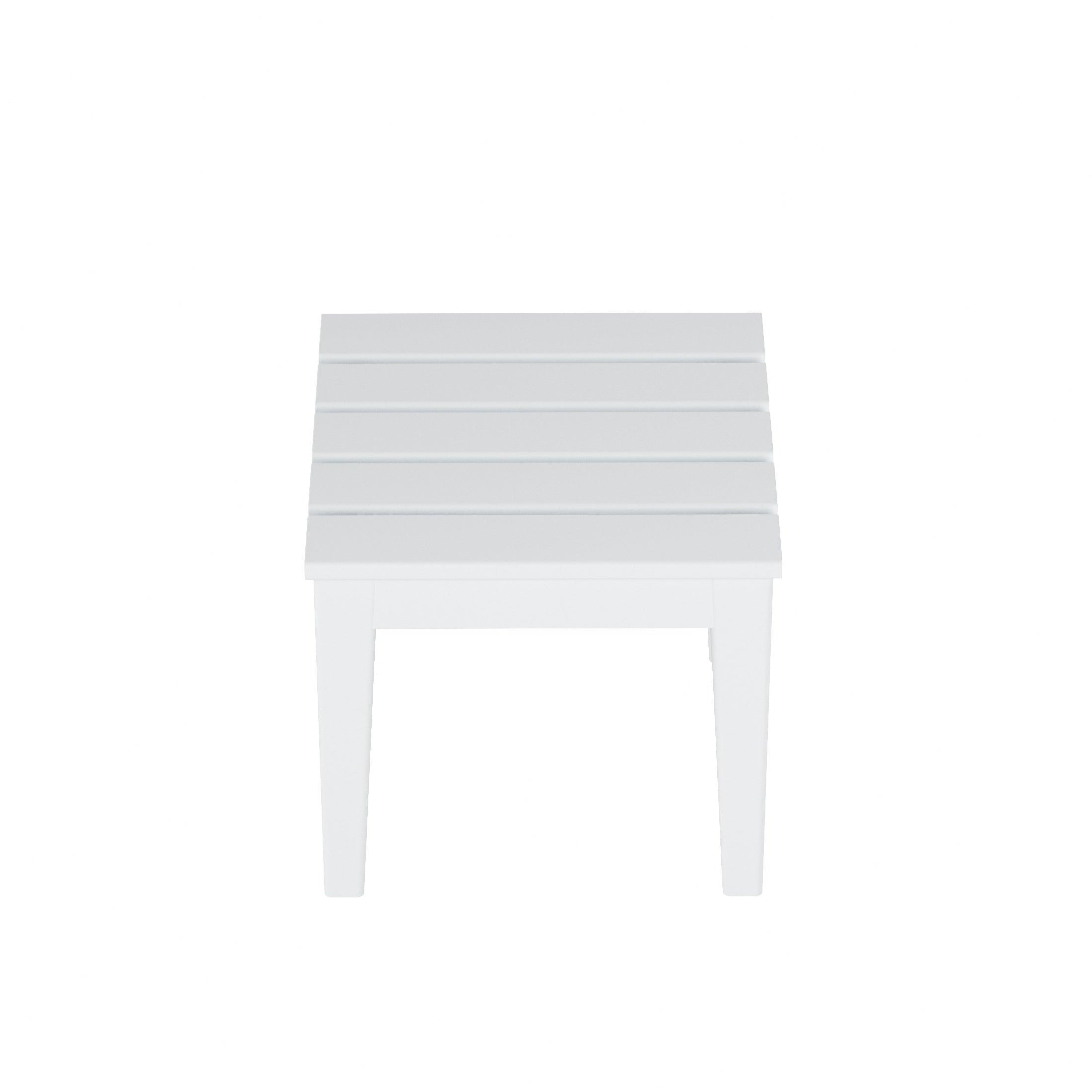 Palms Modern Adirondack Square Outdoor Side Table - Costaelm