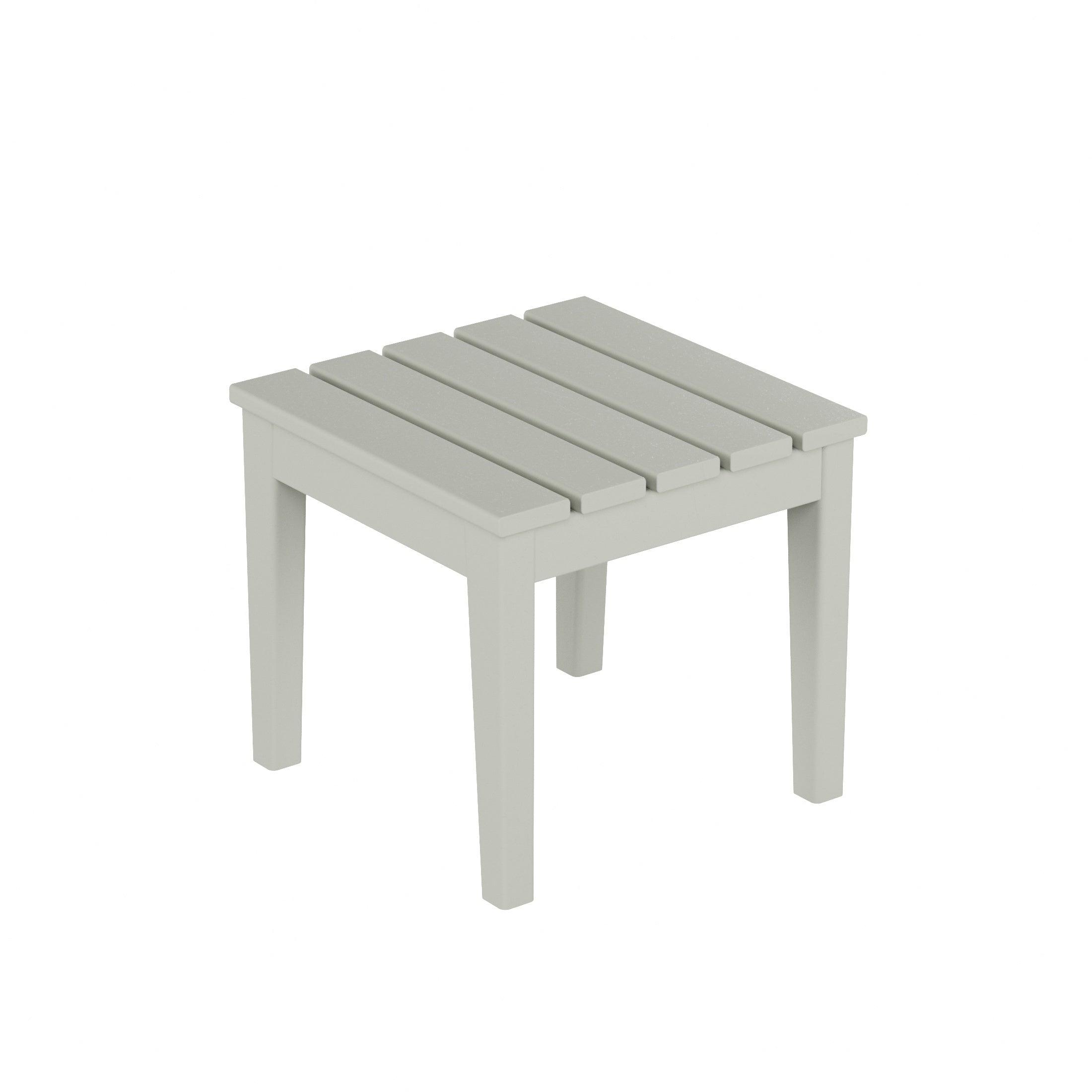 Palms Modern Adirondack Square Outdoor Side Table - Costaelm