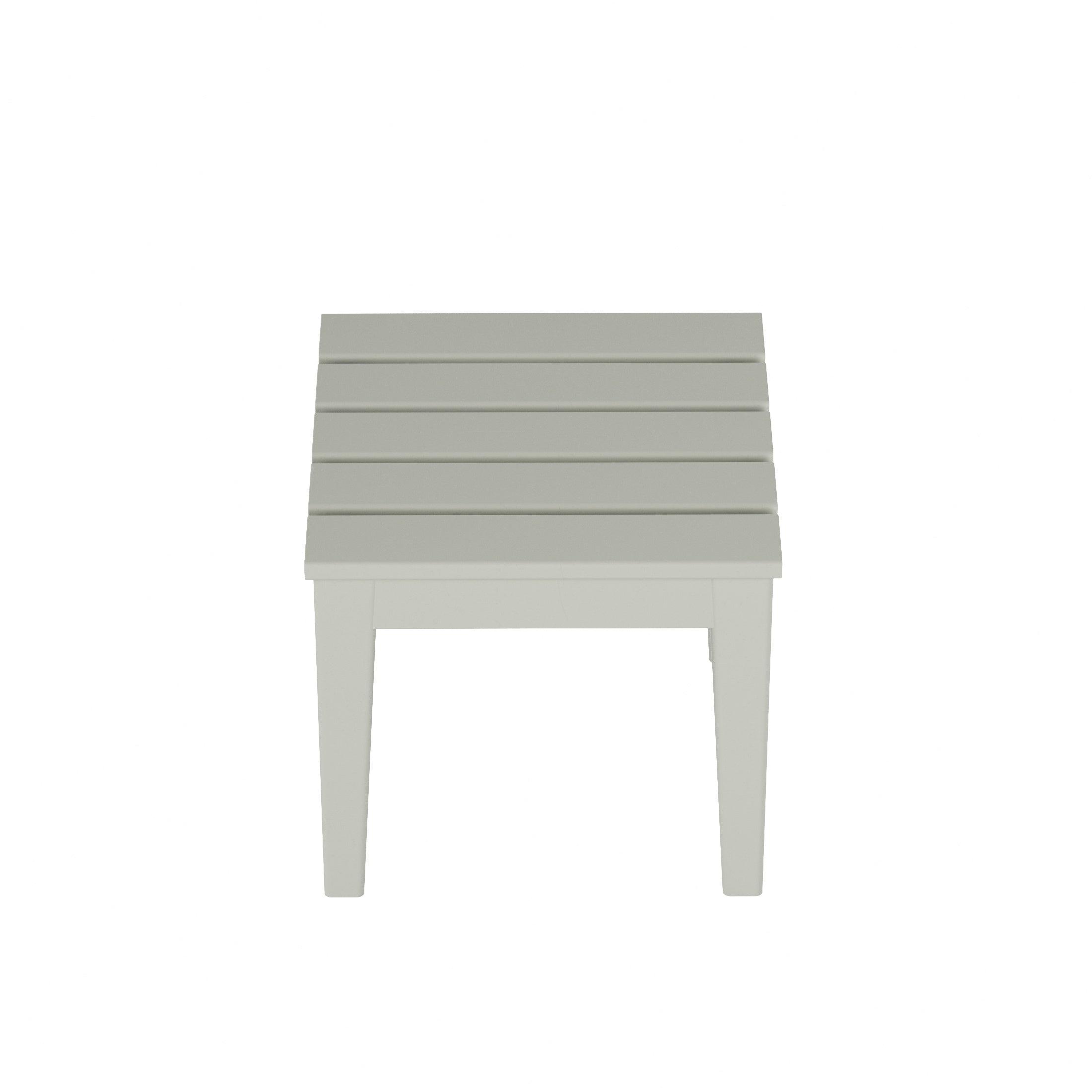 Palms Modern Adirondack Square Outdoor Side Table - Costaelm