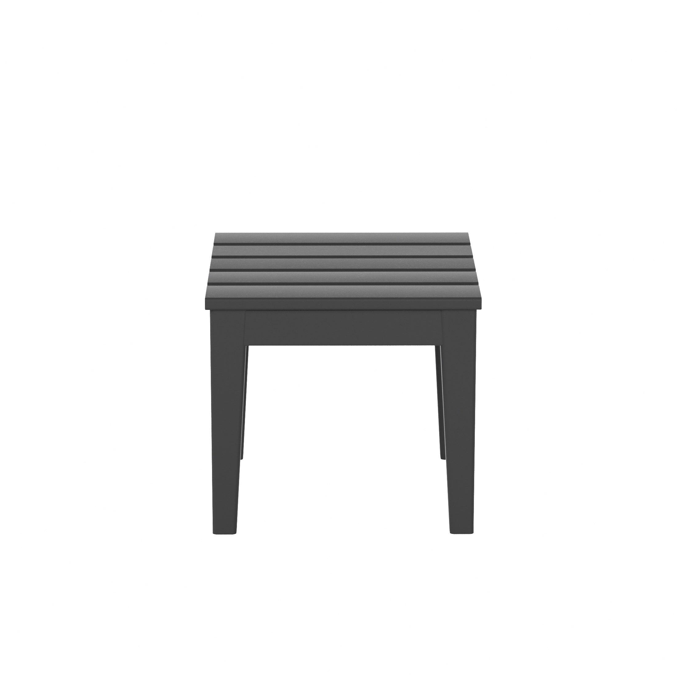 Palms Modern Adirondack Square Outdoor Side Table - Costaelm