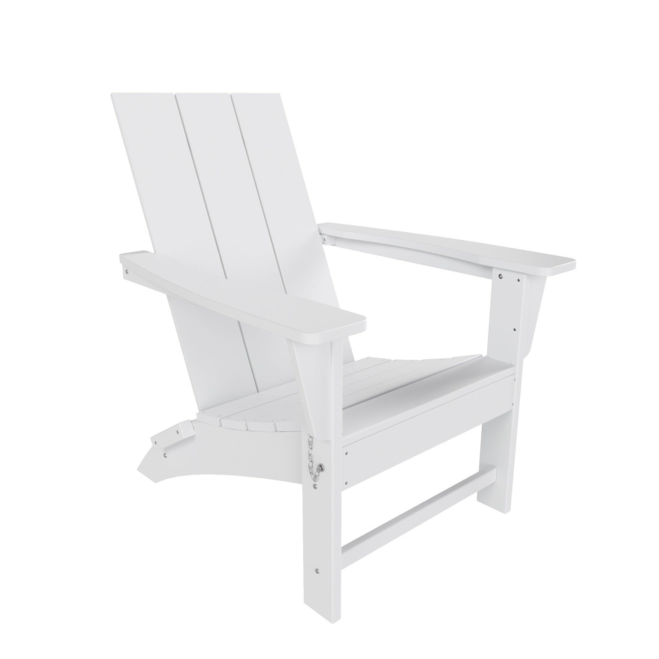 Palms Modern Folding Poly Adirondack Chair - Costaelm