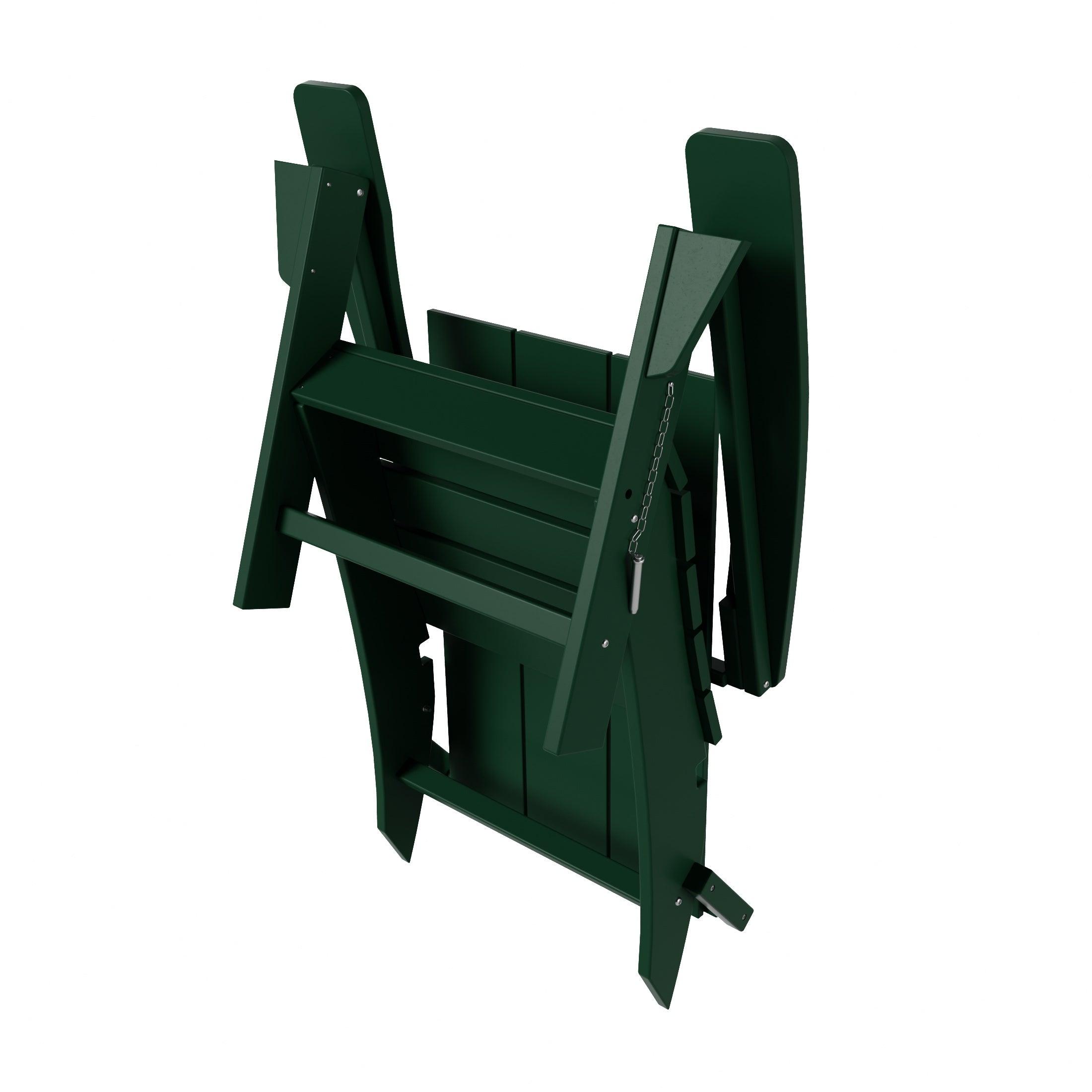 Palms Modern Folding Poly Adirondack Chair (Set of 2) - Costaelm