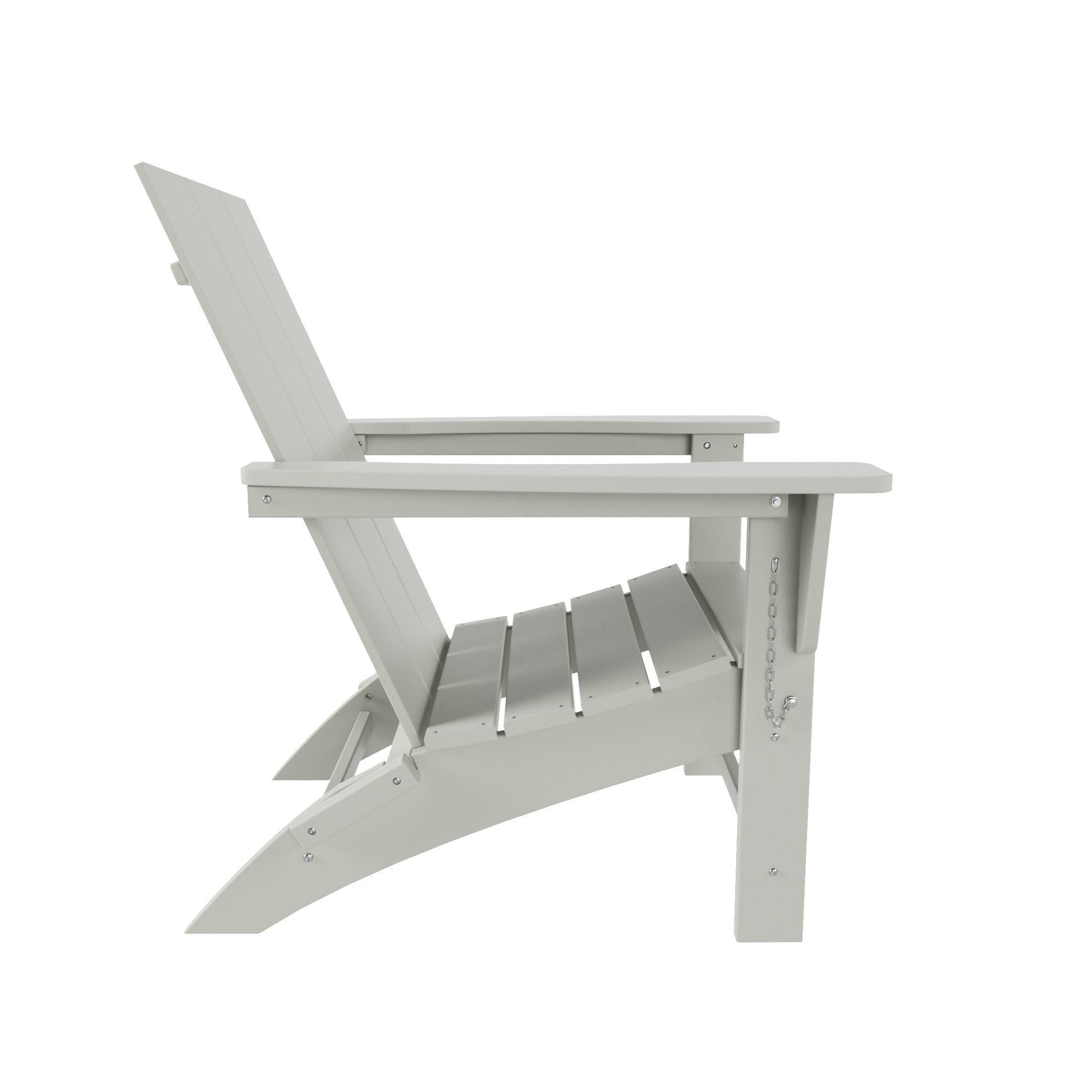 Palms Modern Folding Poly Adirondack Chair (Set of 2) - Costaelm