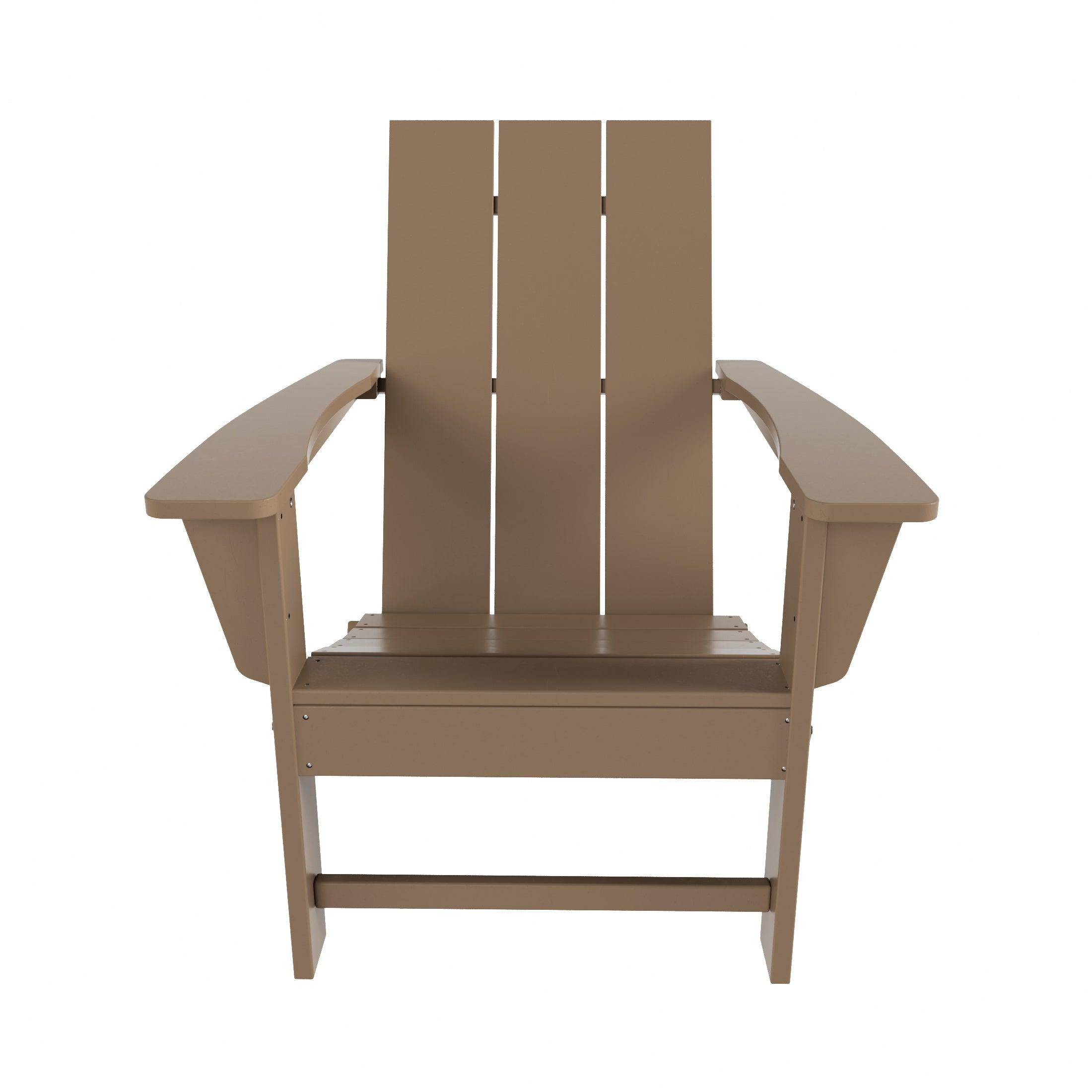 Palms Modern Folding Poly Adirondack Chair (Set of 2) - Costaelm