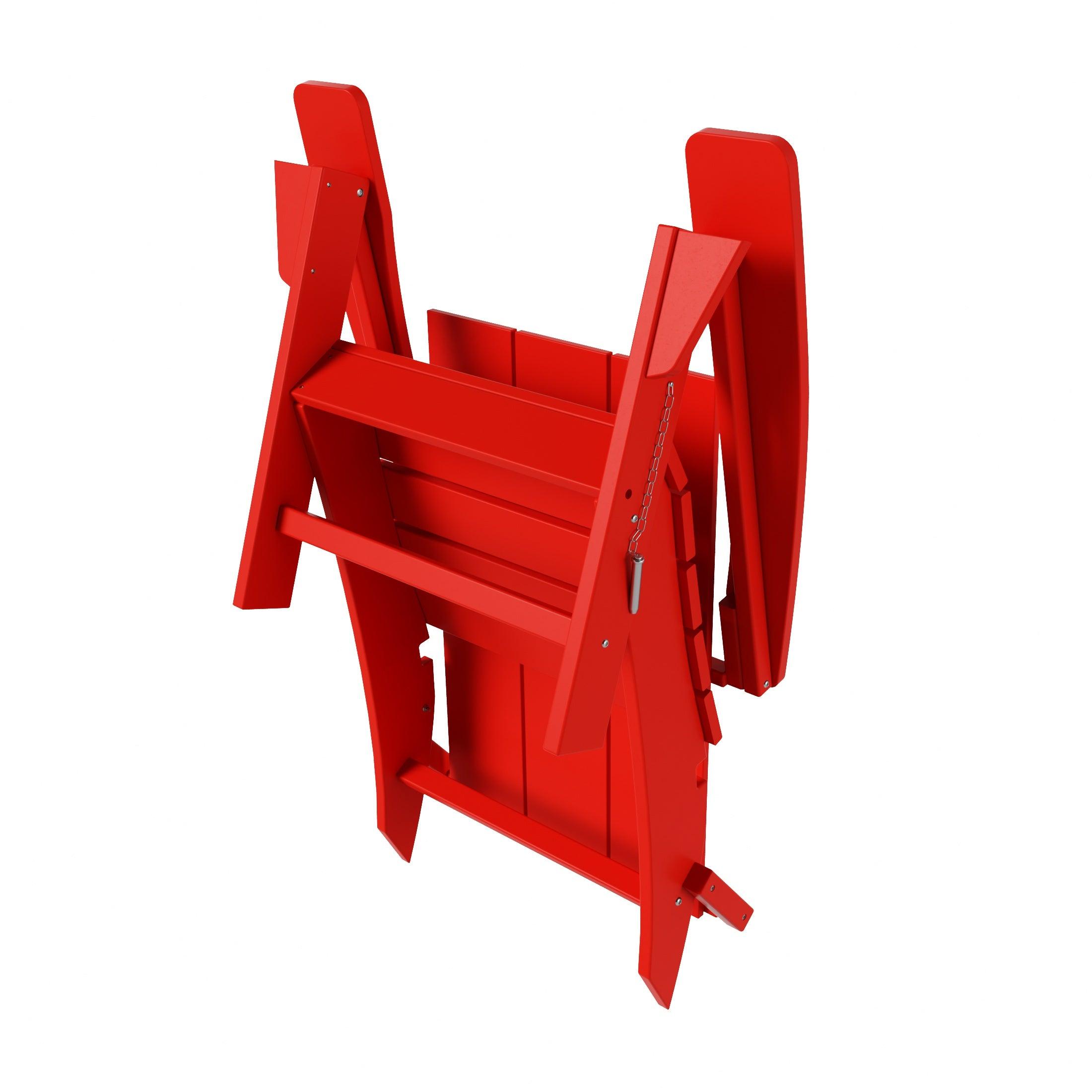 Palms Modern Folding Poly Adirondack Chair (Set of 4) - Costaelm