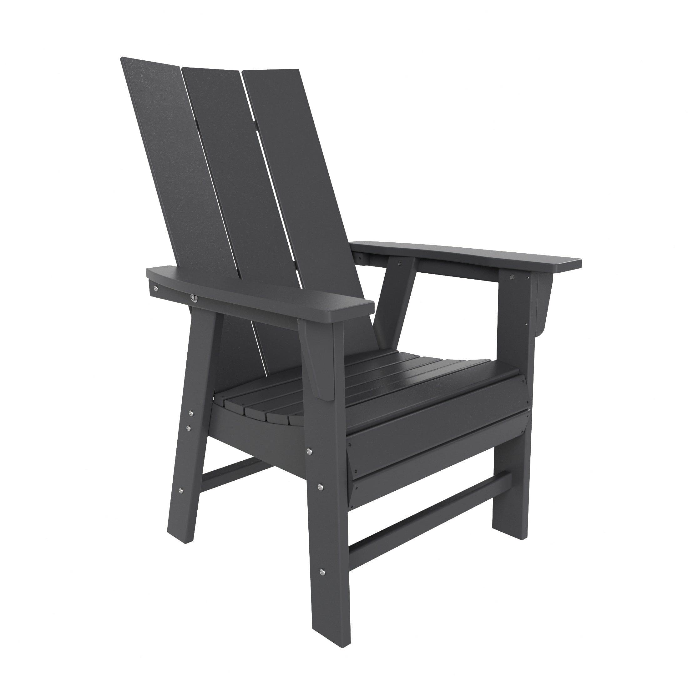 Palms Outdoor Patio Modern Adirondack Dining Chair - Costaelm