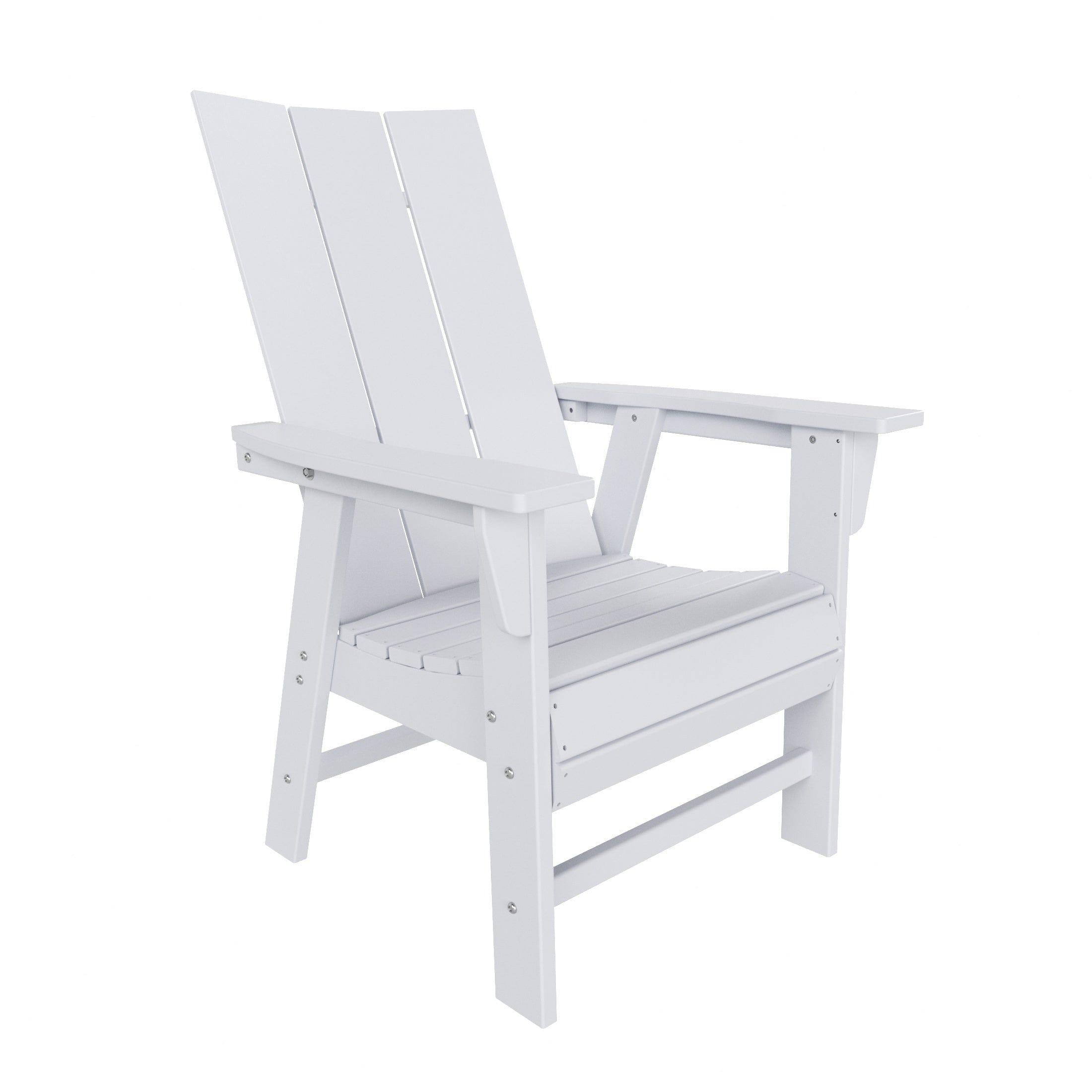 Palms Outdoor Patio Modern Adirondack Dining Chair - Costaelm