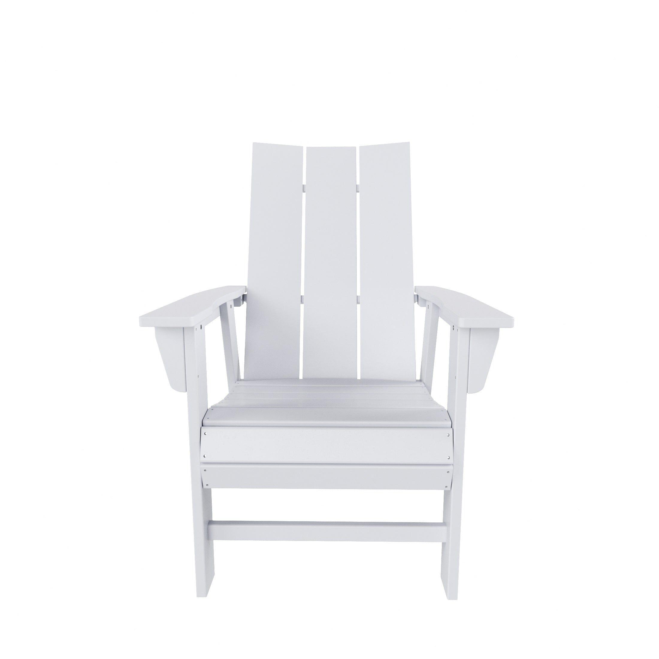 Palms Outdoor Patio Modern Adirondack Dining Chair - Costaelm